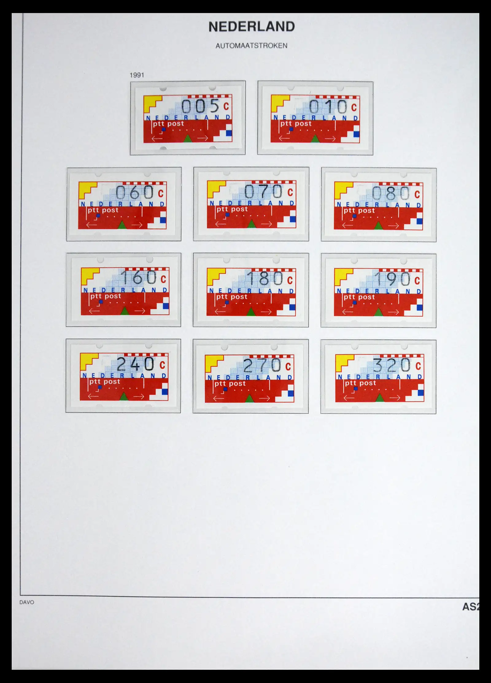 41590 0084 - Postzegelverzameling 41590 Nederland compleet 1852-1977.