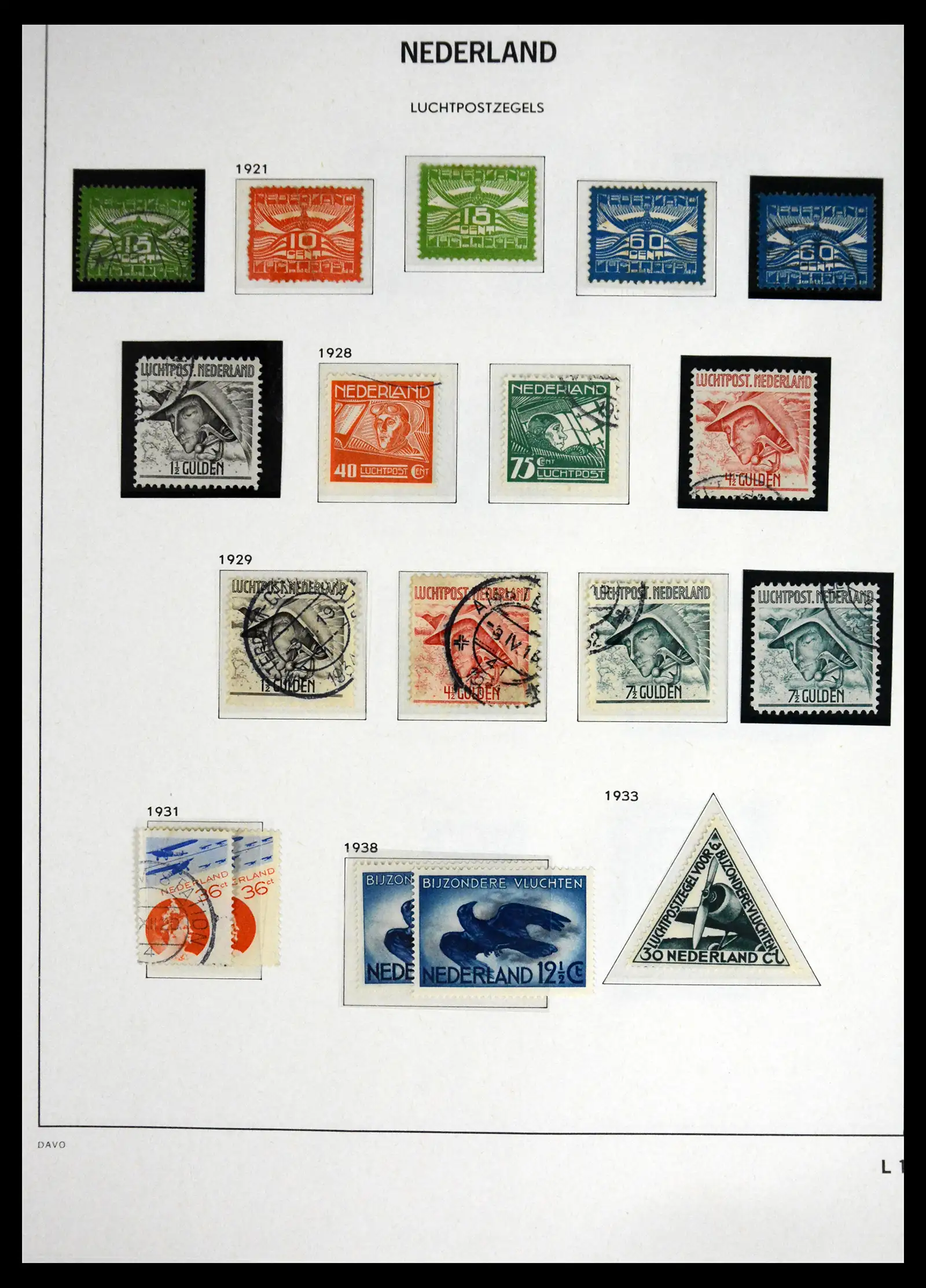 41590 0089 - Postzegelverzameling 41590 Nederland compleet 1852-1977.