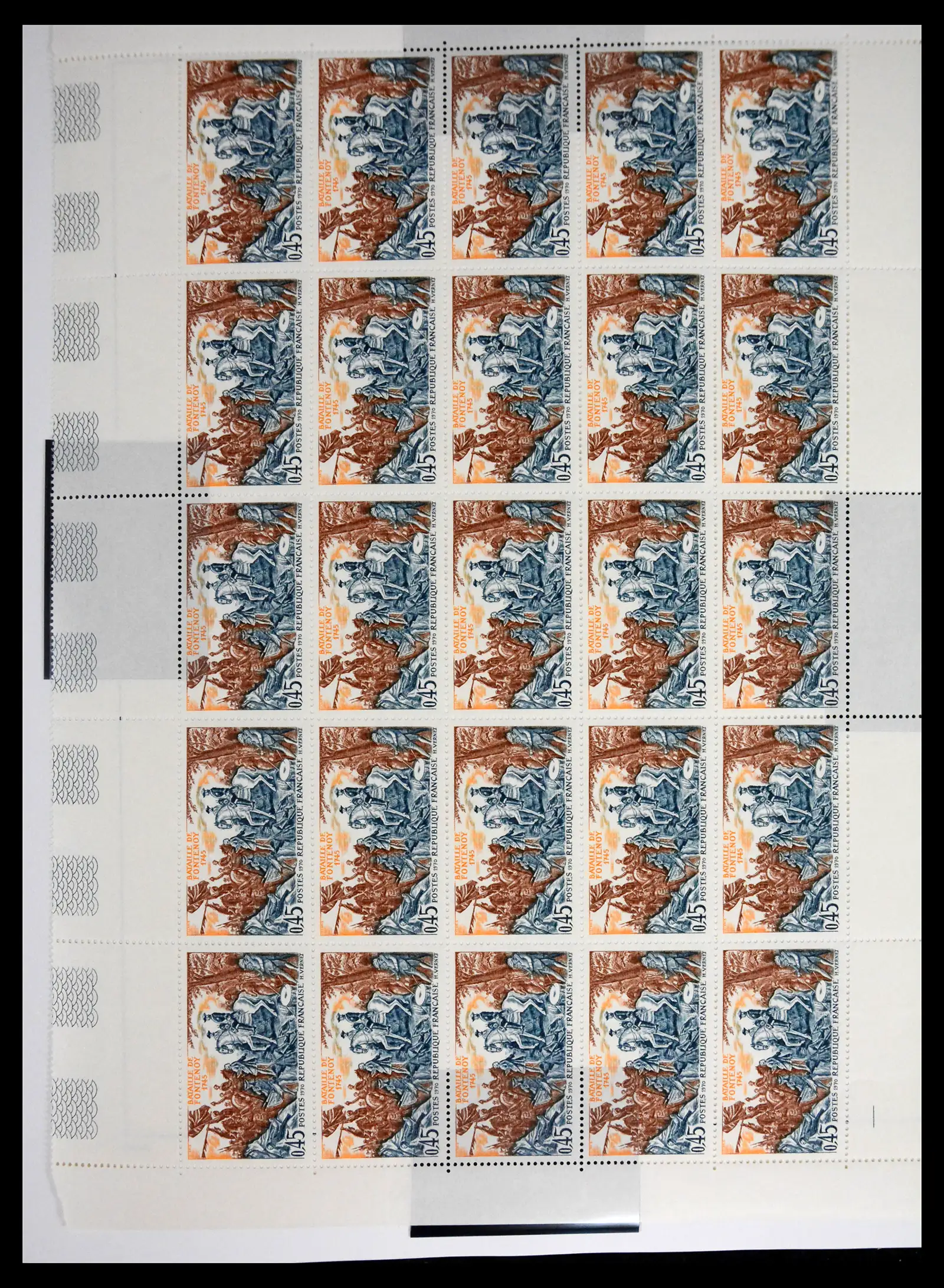 41596 0009 - Stamp collection 41596 France sheets/part sheets 1938-1970.