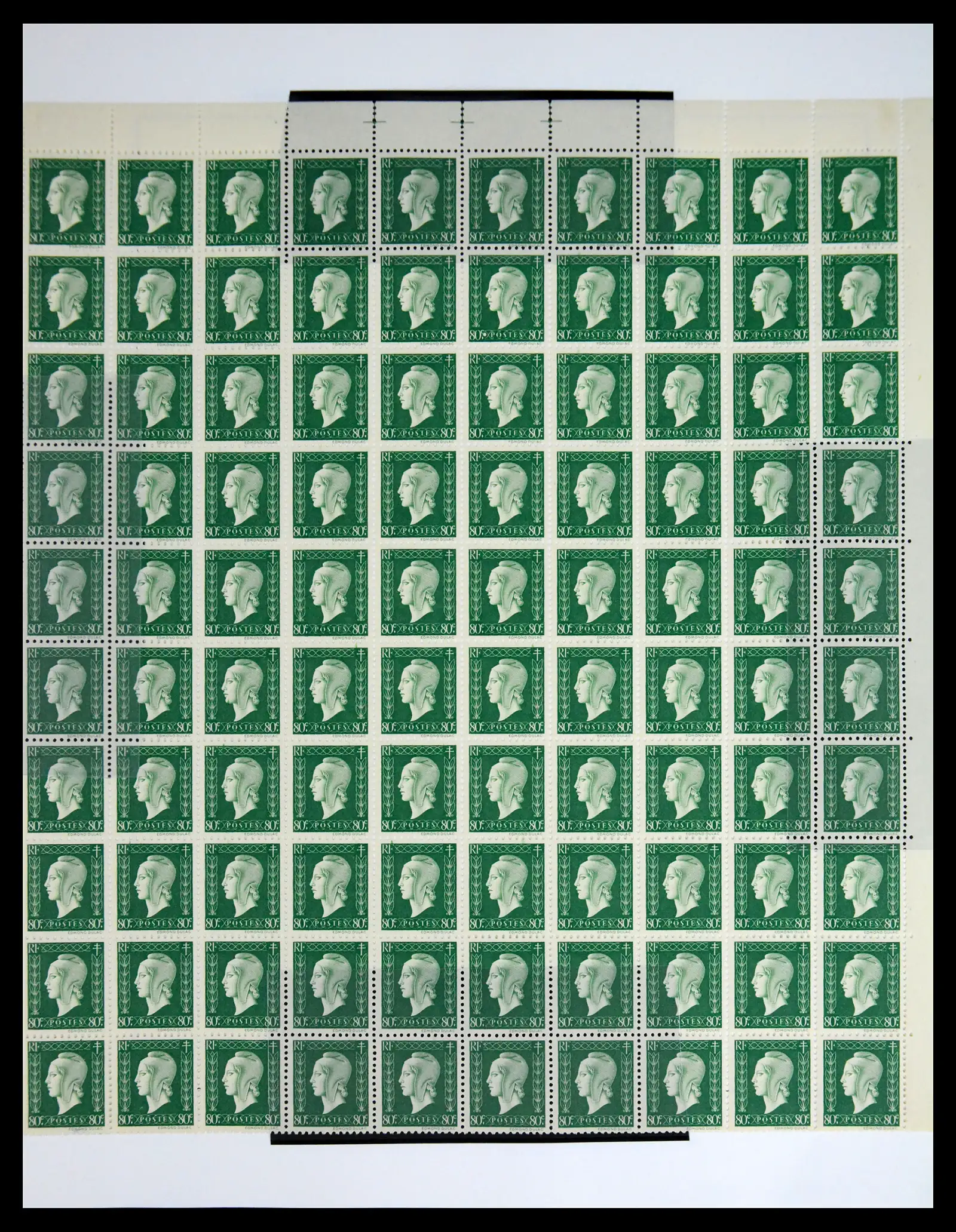 41596 0081 - Stamp collection 41596 France sheets/part sheets 1938-1970.
