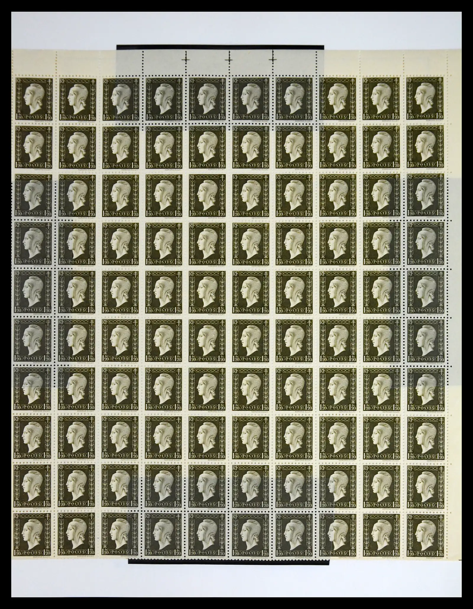 41596 0083 - Stamp collection 41596 France sheets/part sheets 1938-1970.
