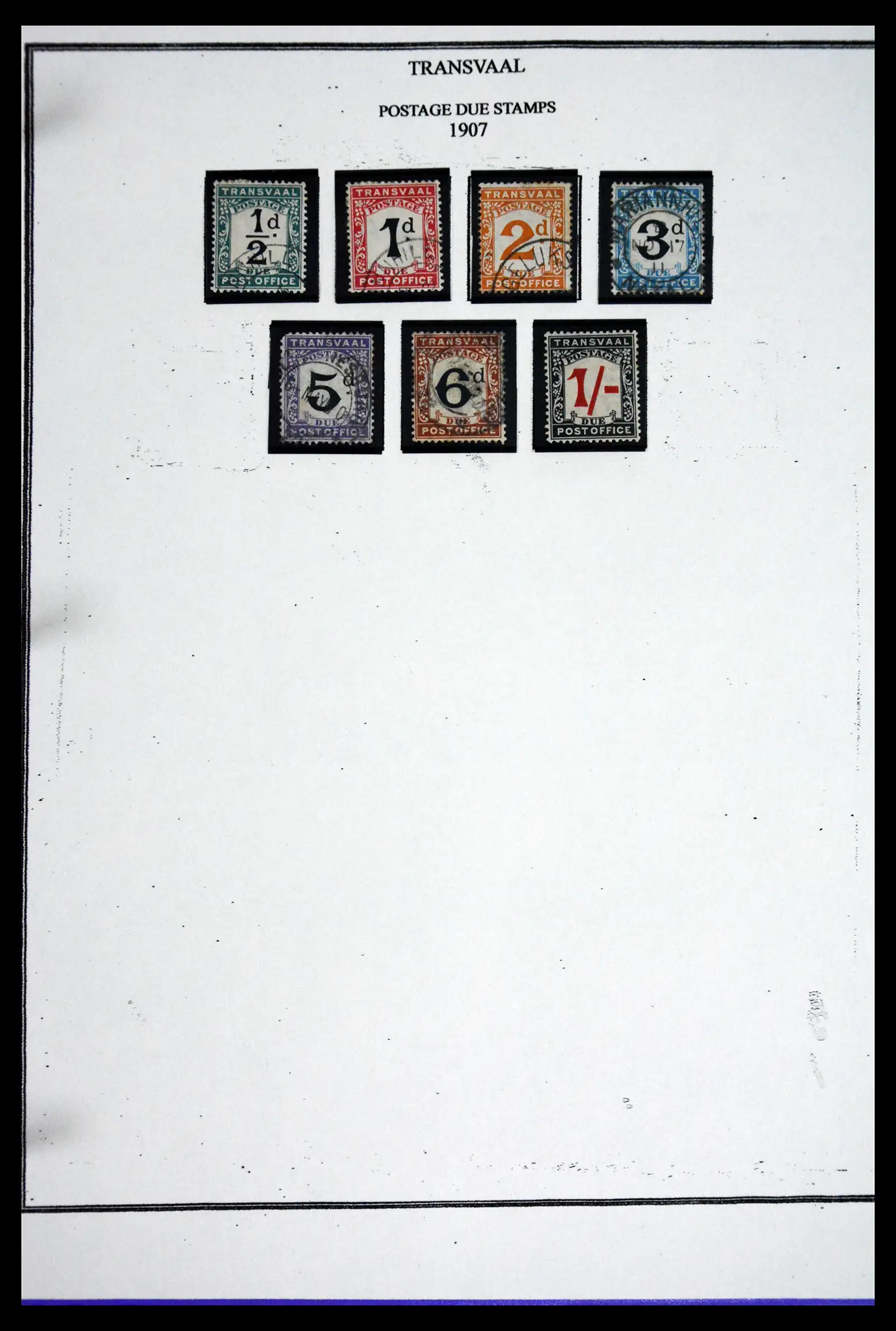 41598 0011 - Stamp collection 41598 Transvaal 1878-1910.