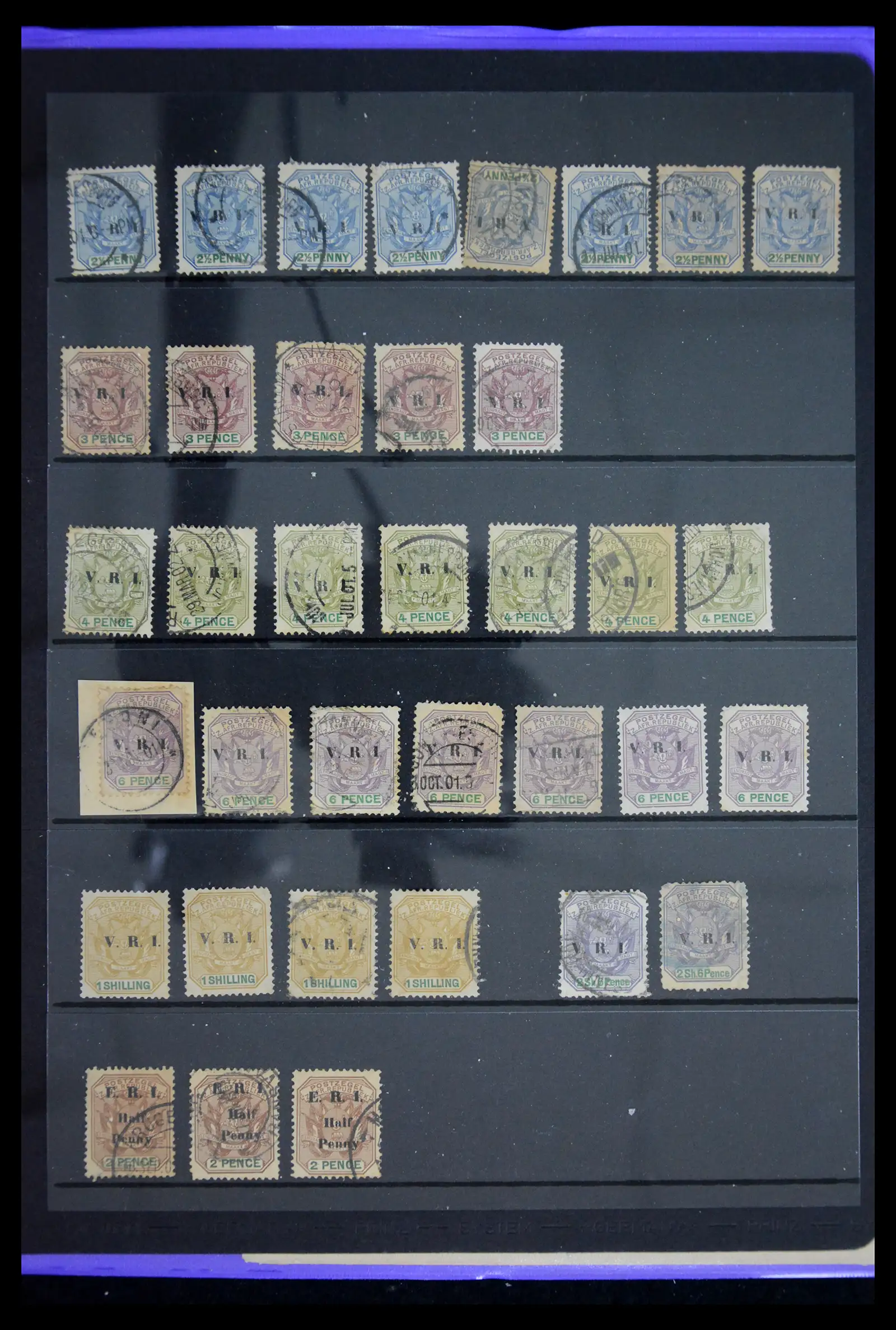 41598 0018 - Stamp collection 41598 Transvaal 1878-1910.