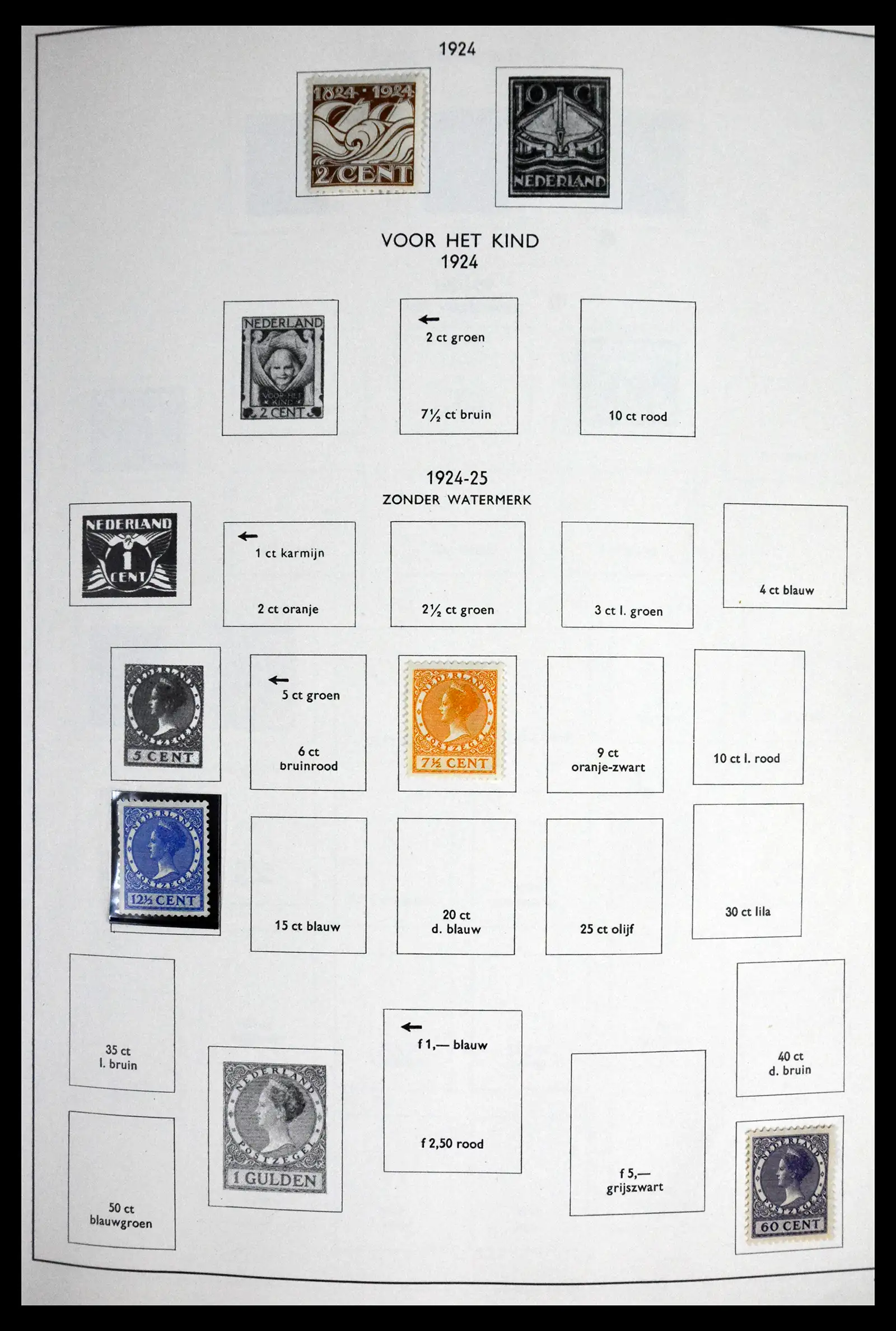 41601 0008 - Stamp collection 41601 Netherlands 1852-1977.