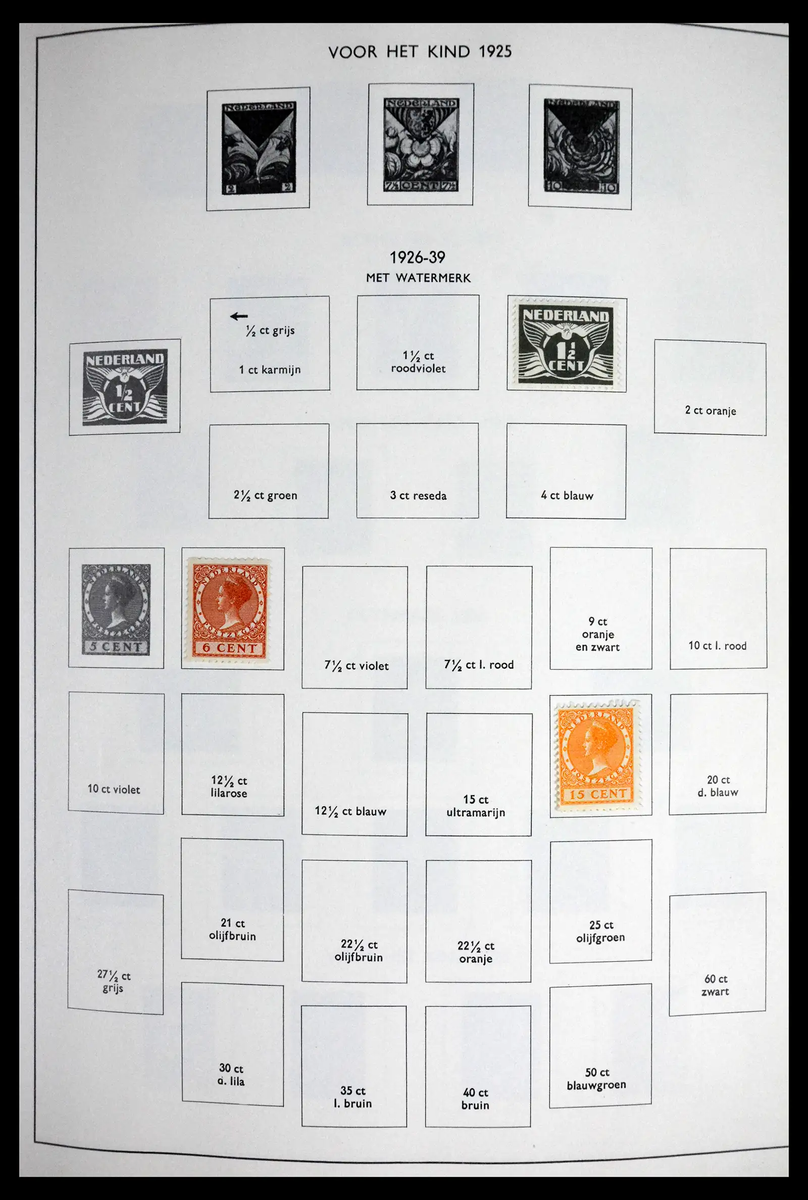 41601 0009 - Stamp collection 41601 Netherlands 1852-1977.