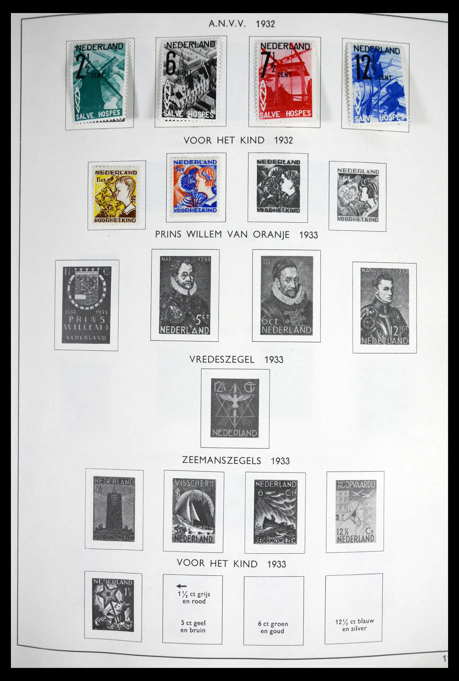 41601 0012 - Stamp collection 41601 Netherlands 1852-1977.