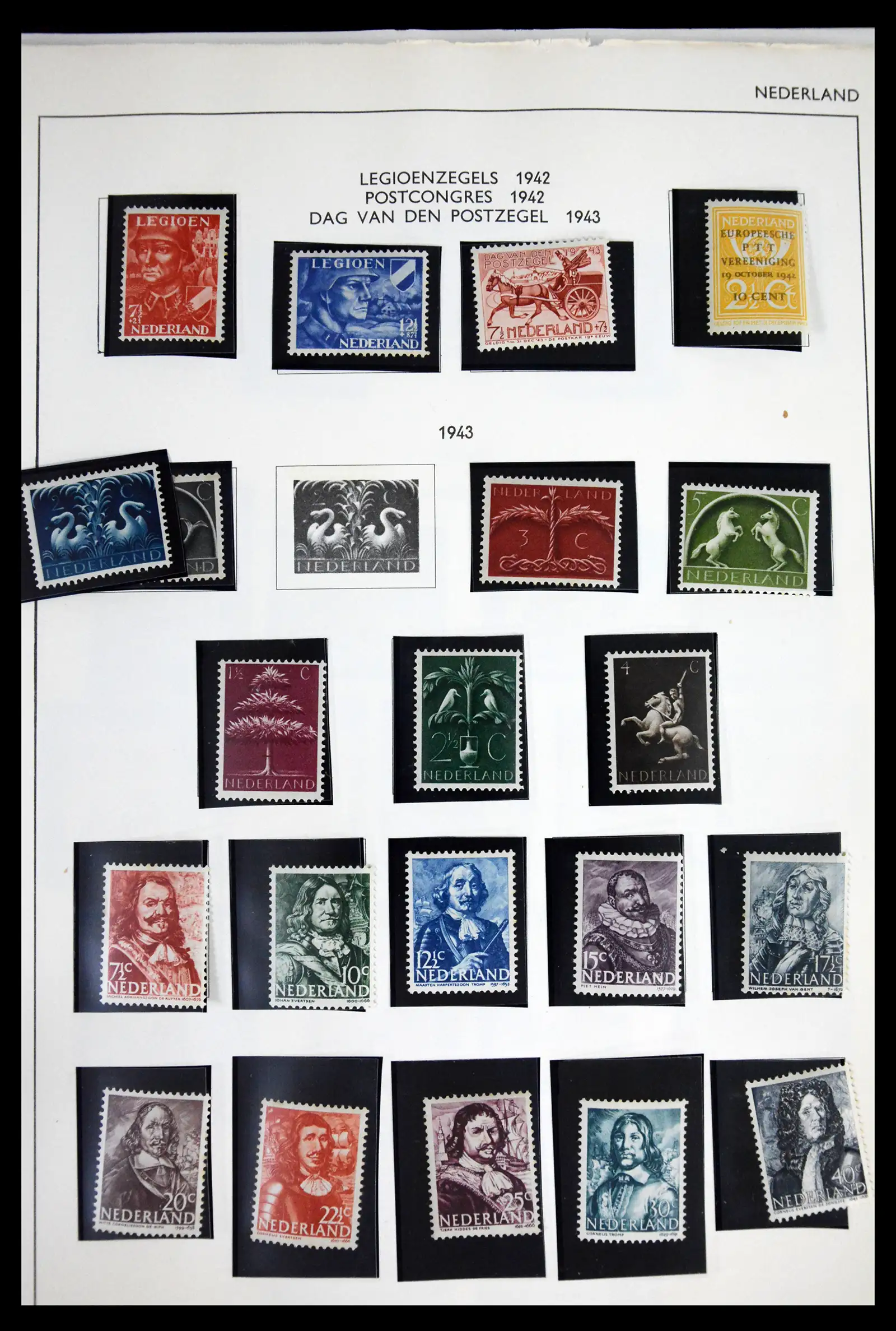 41601 0019 - Stamp collection 41601 Netherlands 1852-1977.