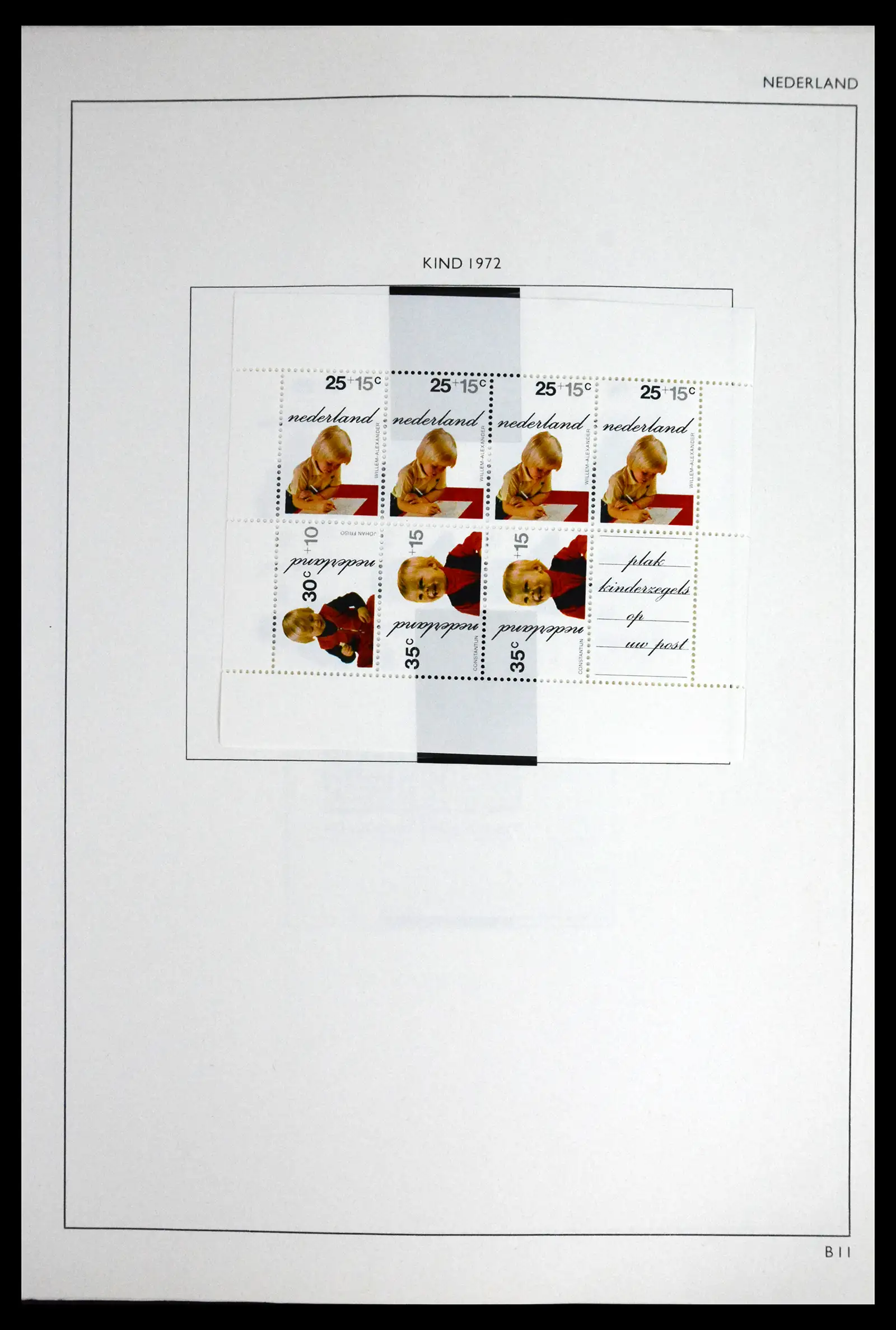 41601 0087 - Postzegelverzameling 41601 Nederland 1852-1977.