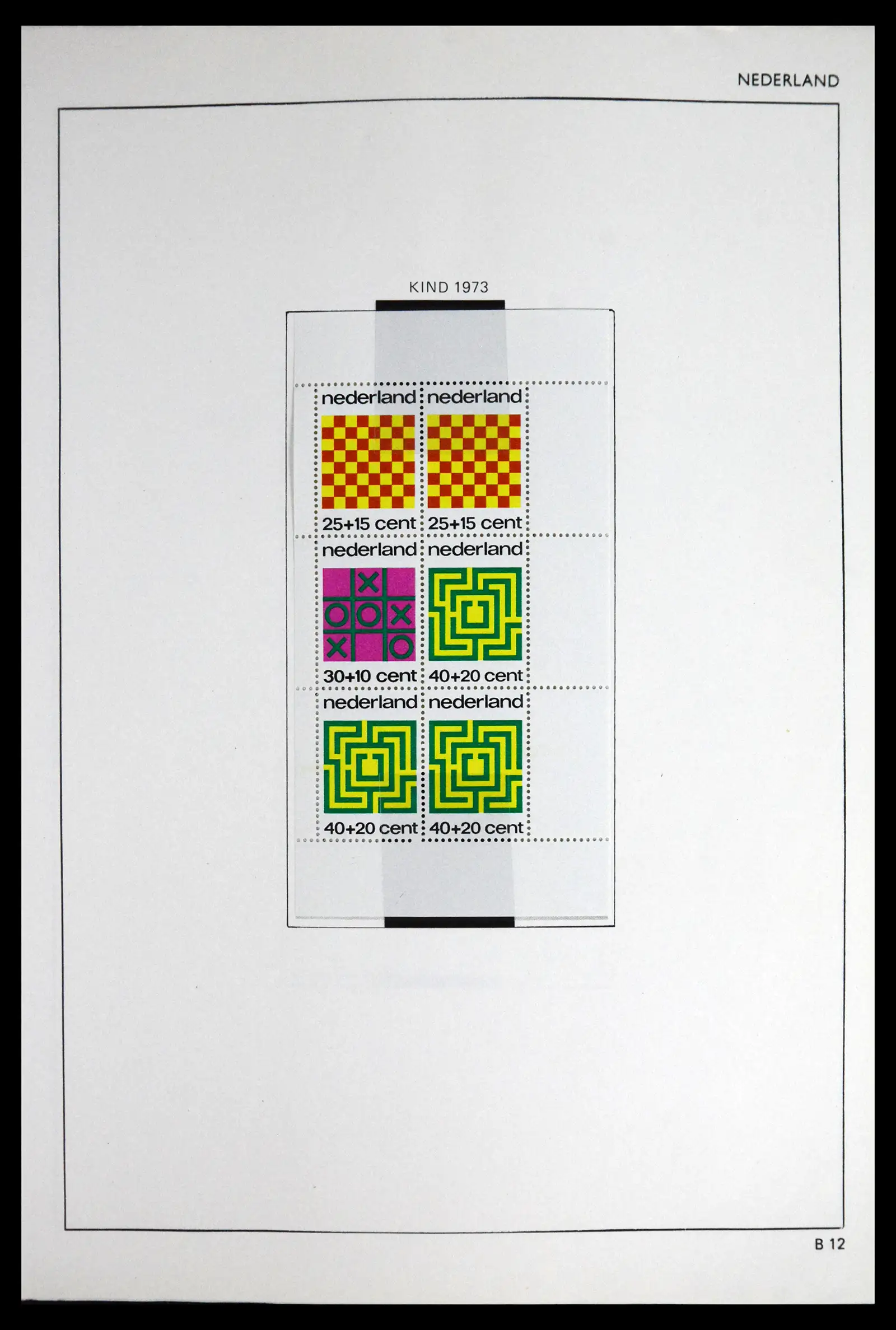 41601 0088 - Postzegelverzameling 41601 Nederland 1852-1977.