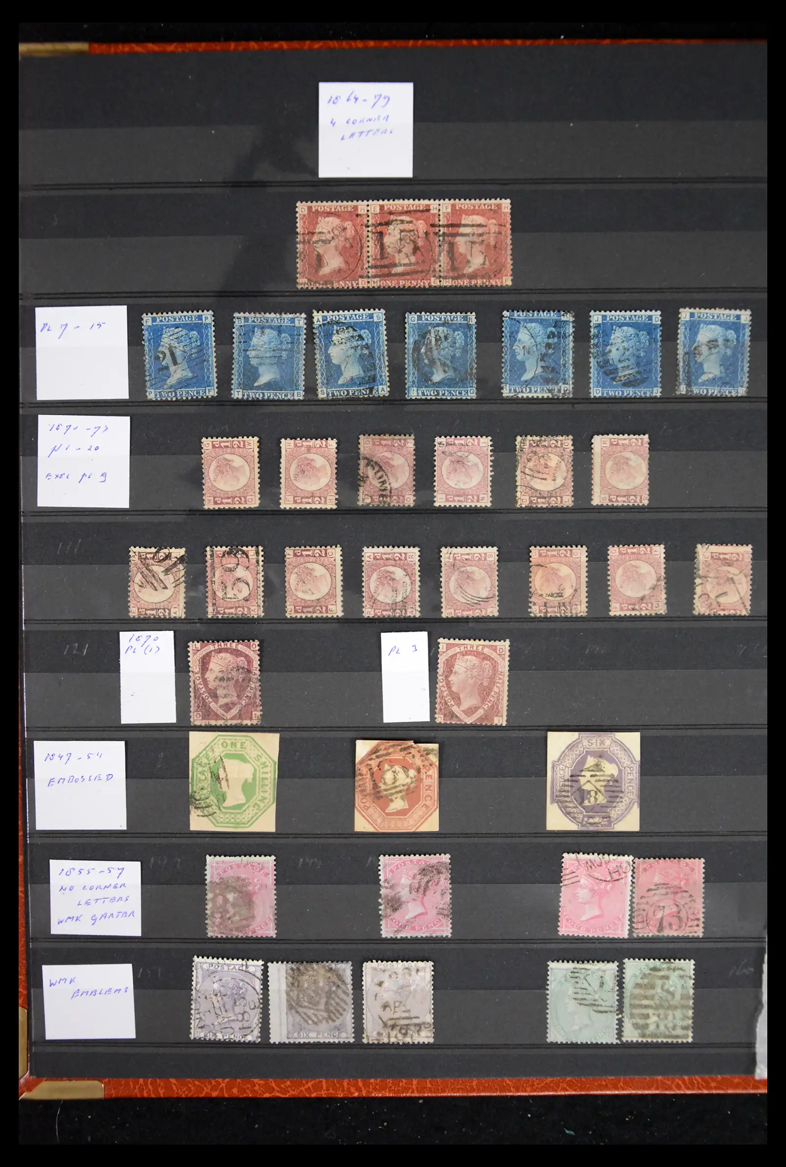 41603 0002 - Stamp collection 41603 Great Britain 1840-1970.