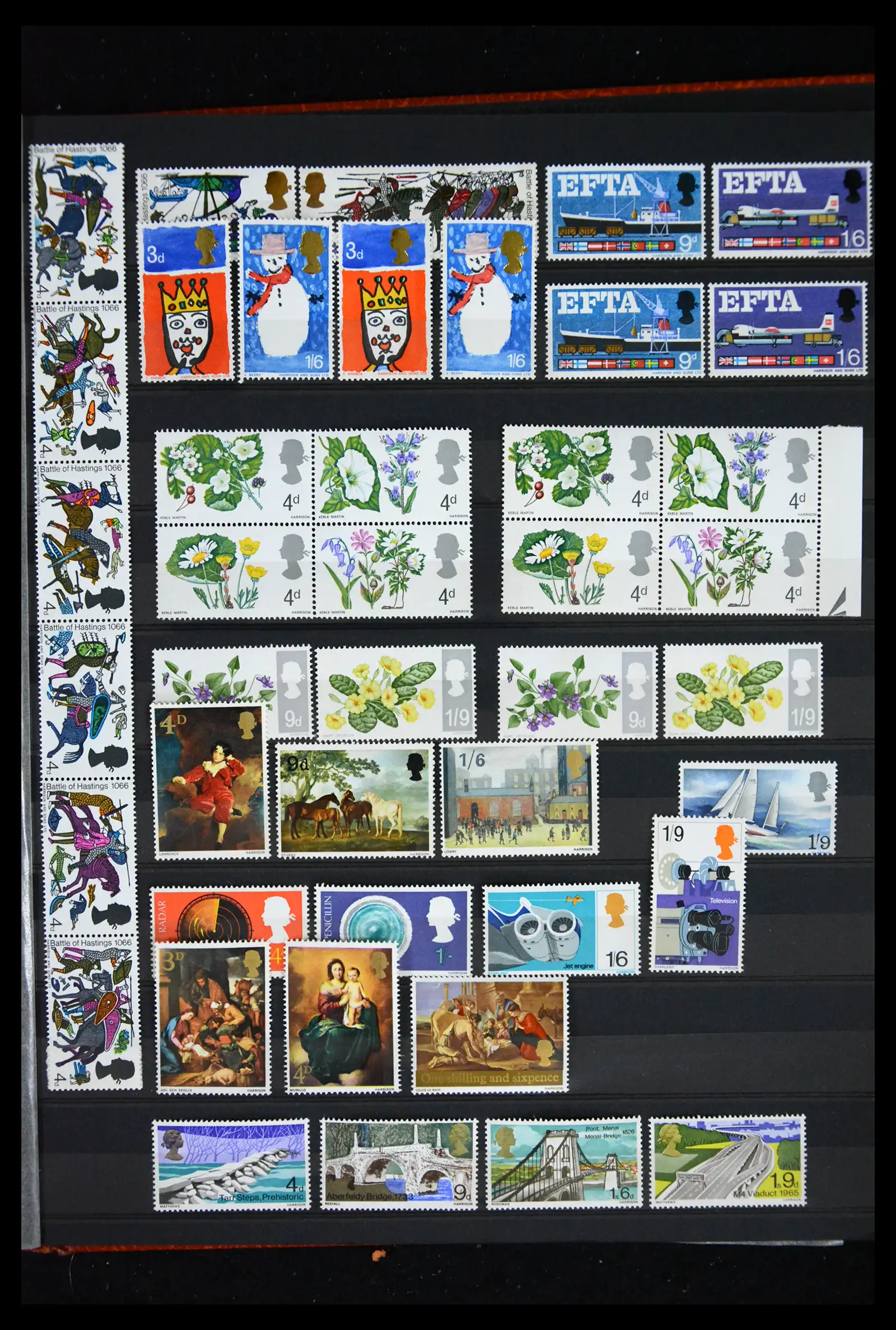 41603 0019 - Stamp collection 41603 Great Britain 1840-1970.