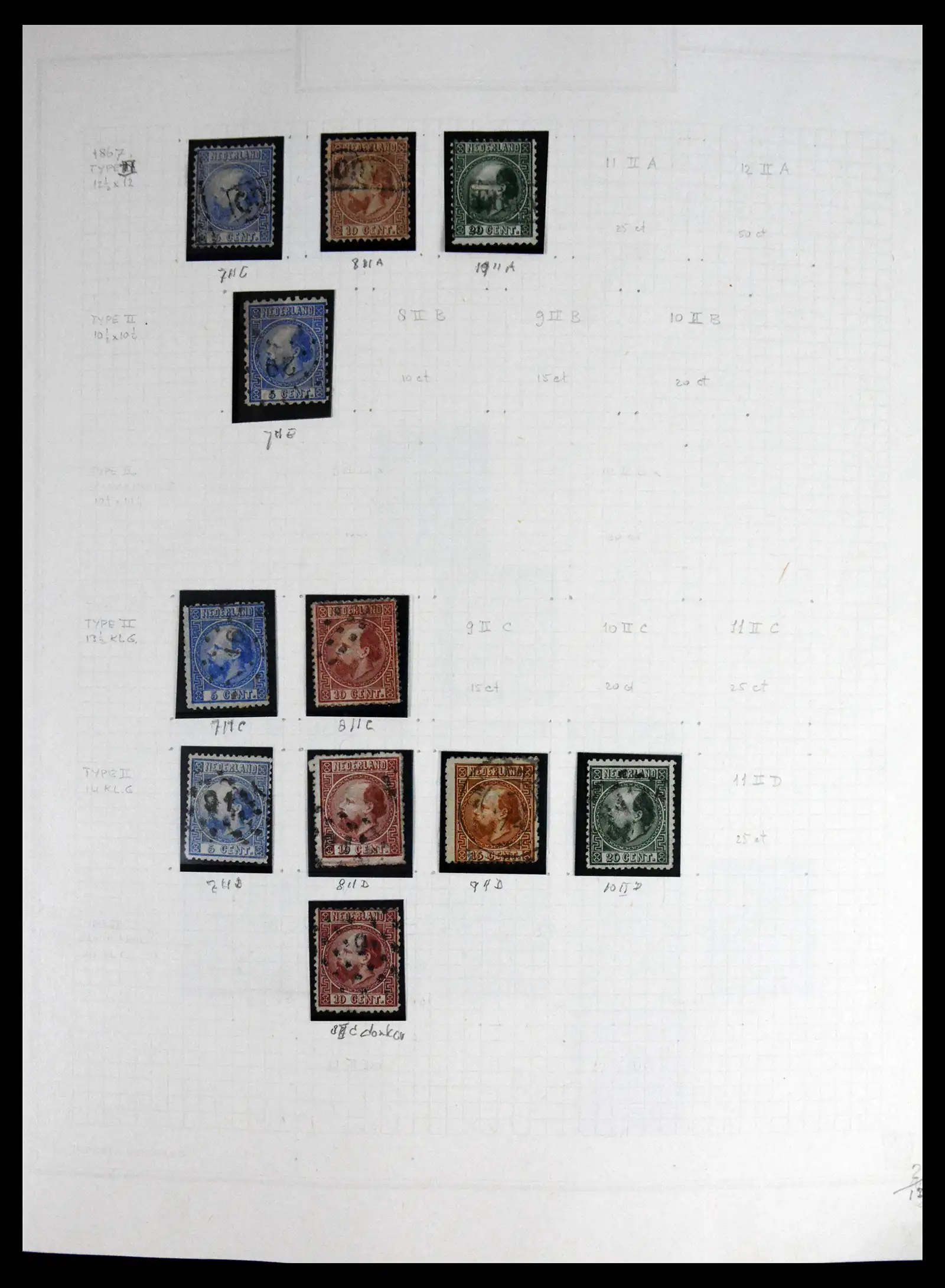 41605 0003 - Postzegelverzameling 41605 Nederland gespecialiseerd 1852-1998.