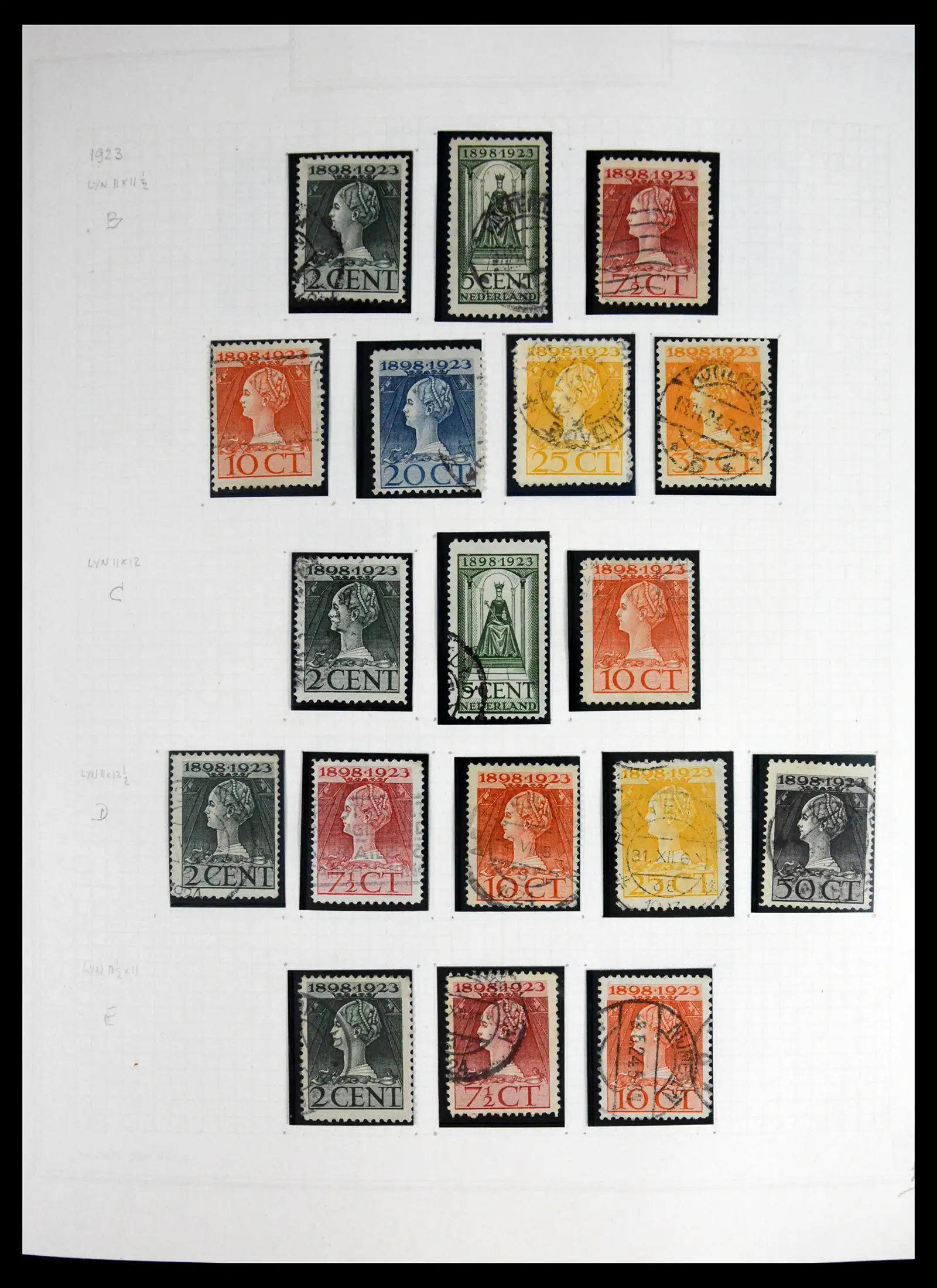 41605 0018 - Postzegelverzameling 41605 Nederland gespecialiseerd 1852-1998.