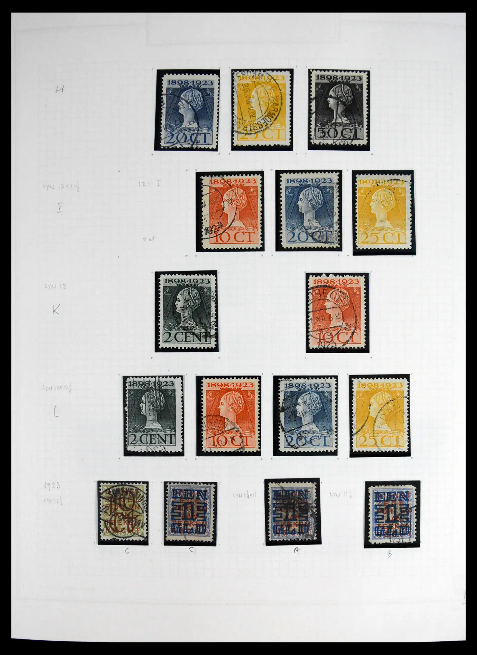 41605 0020 - Postzegelverzameling 41605 Nederland gespecialiseerd 1852-1998.