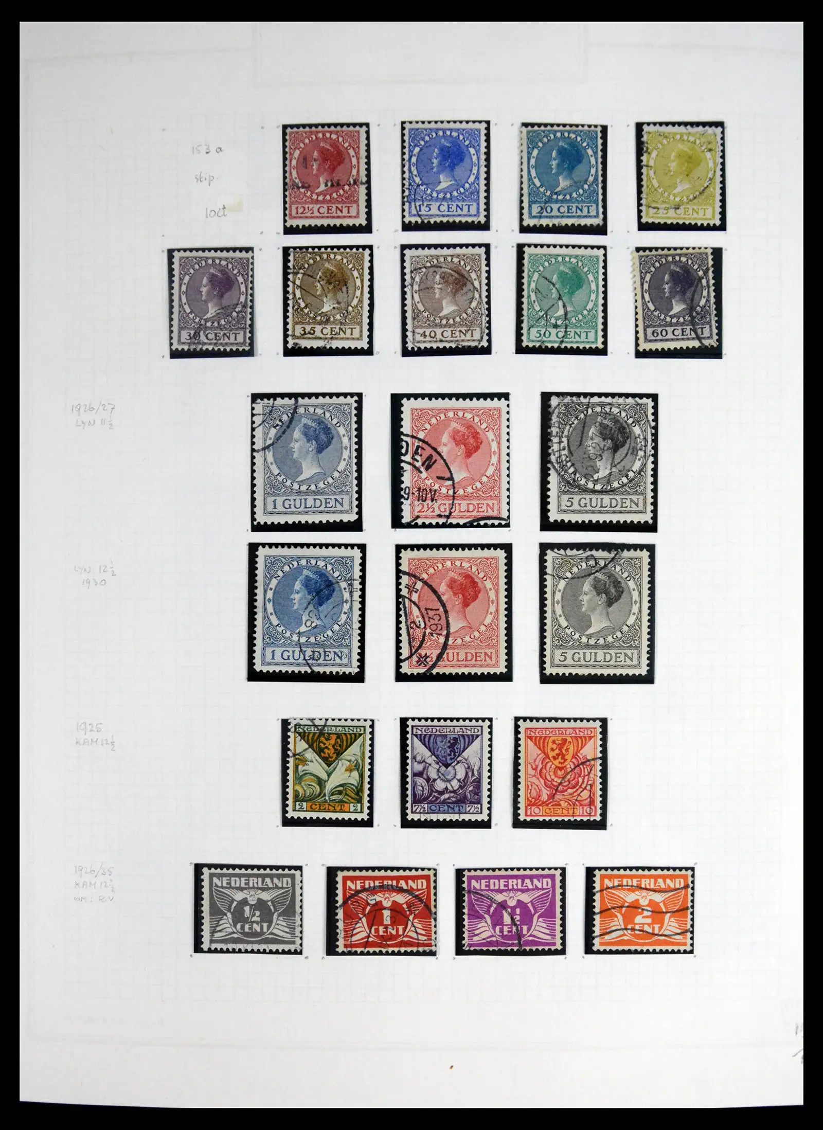 41605 0022 - Postzegelverzameling 41605 Nederland gespecialiseerd 1852-1998.