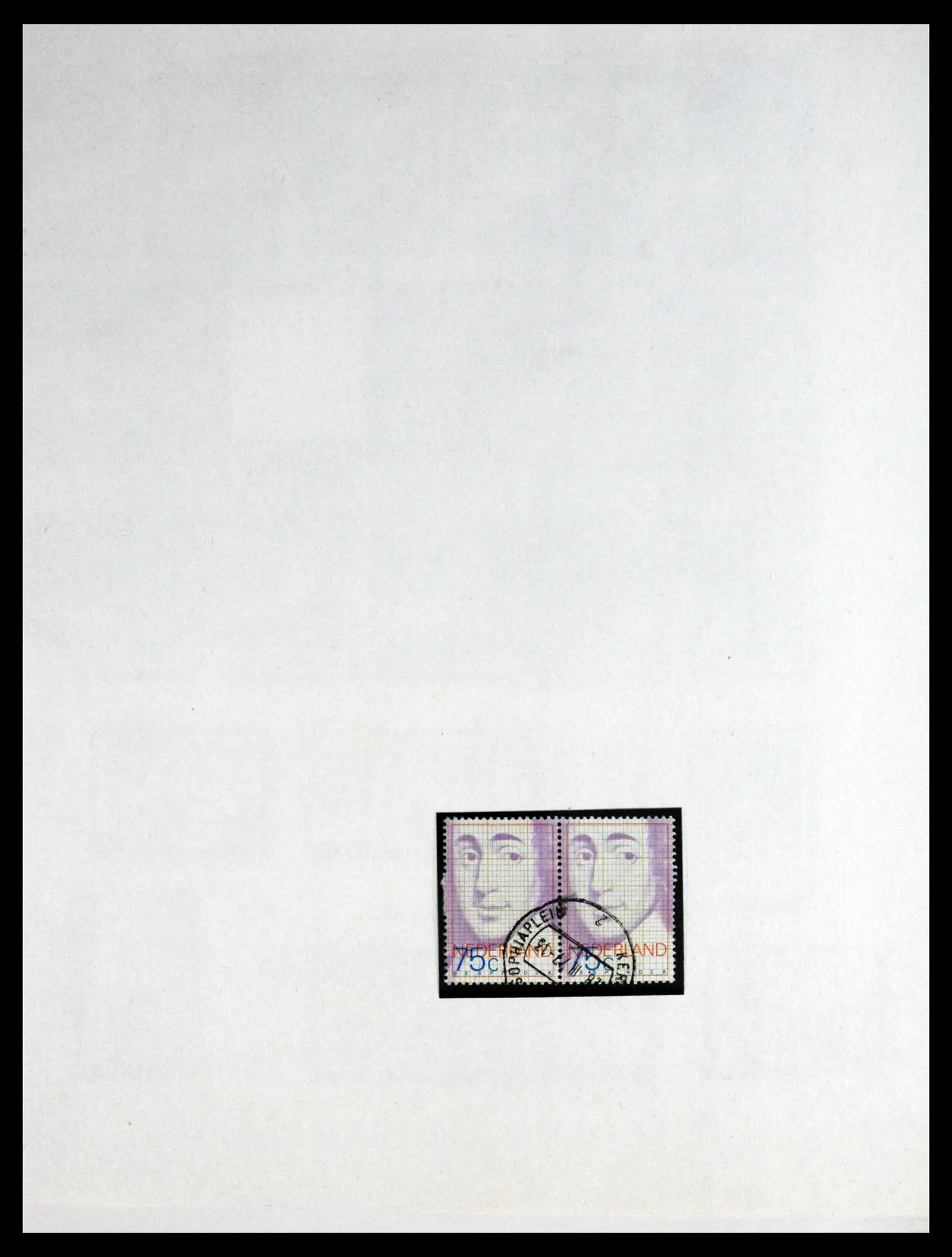 41605 0079 - Postzegelverzameling 41605 Nederland gespecialiseerd 1852-1998.