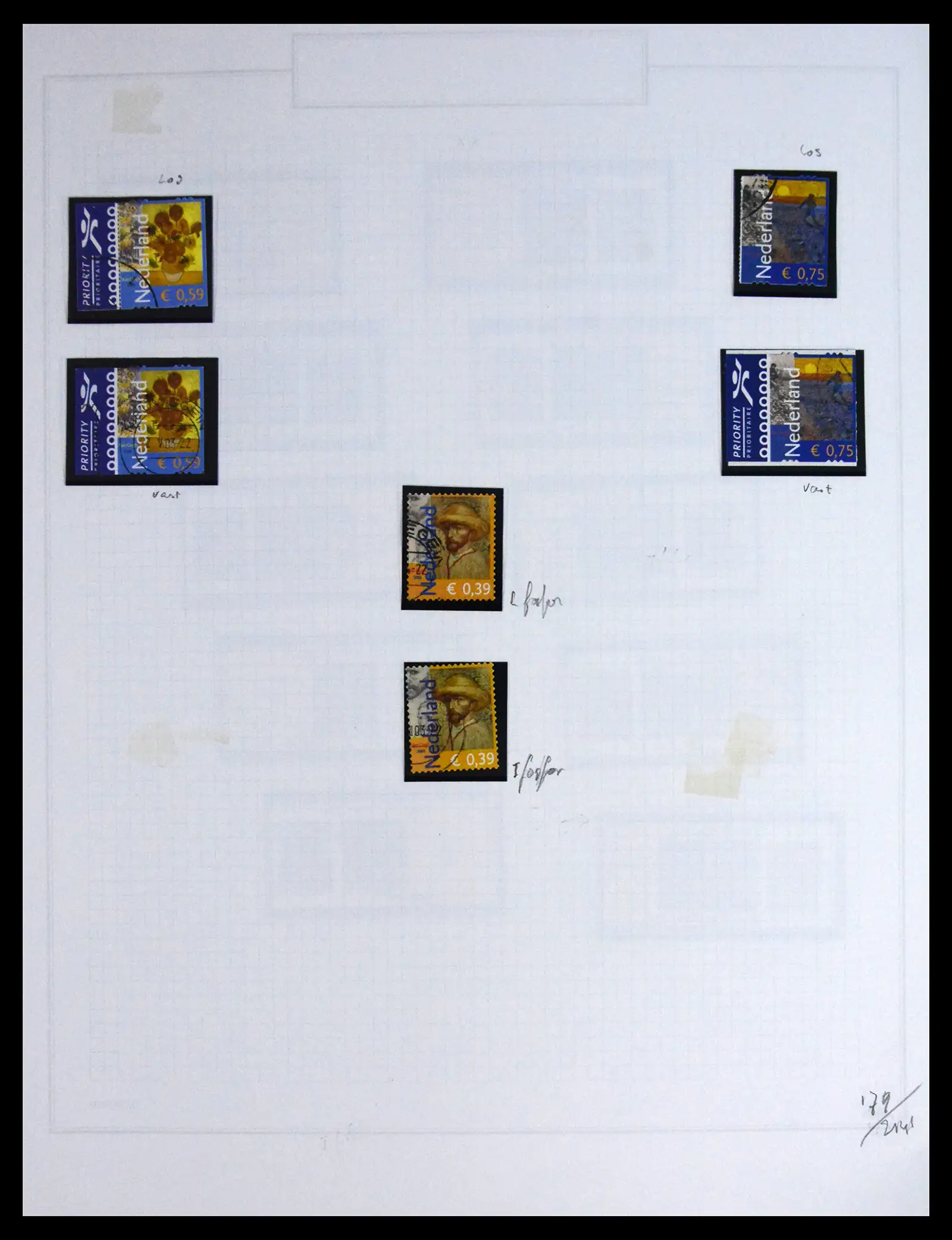 41605 0097 - Postzegelverzameling 41605 Nederland gespecialiseerd 1852-1998.