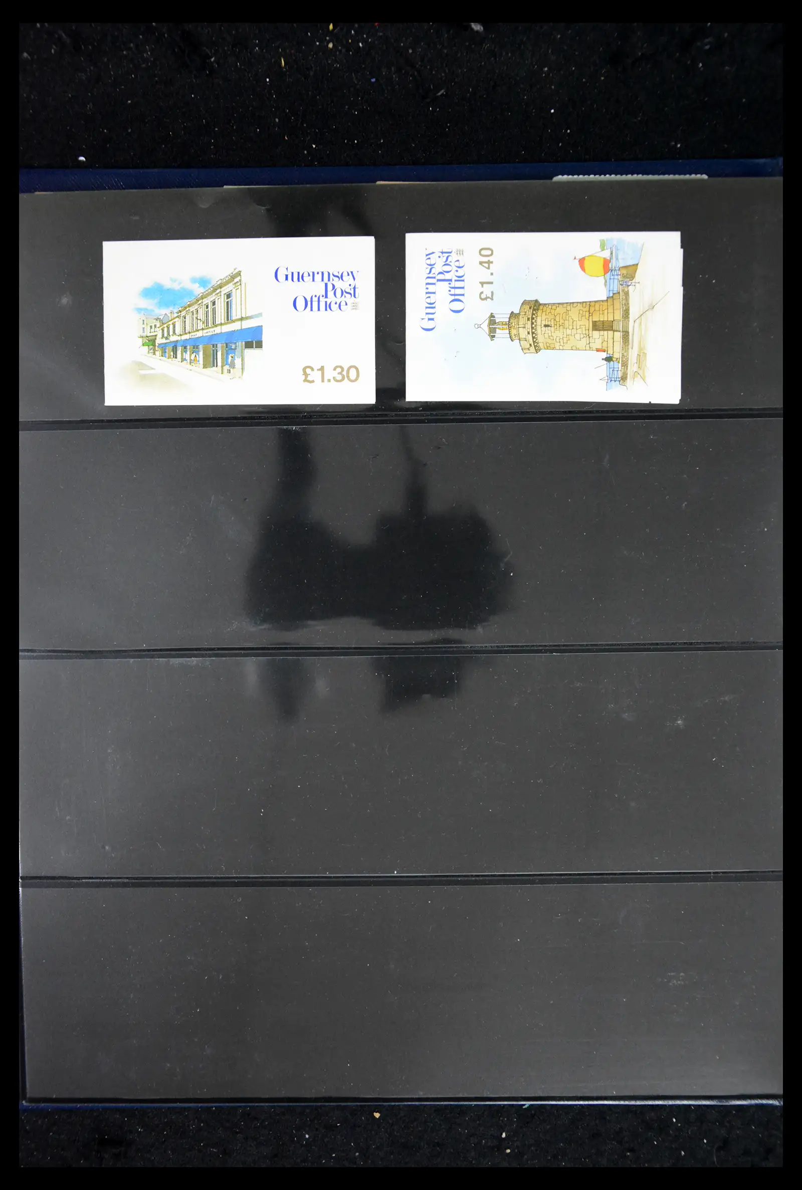 41607 0009 - Postzegelverzameling 41607 Kanaaleilanden postzegelboekjes vanaf 1969.