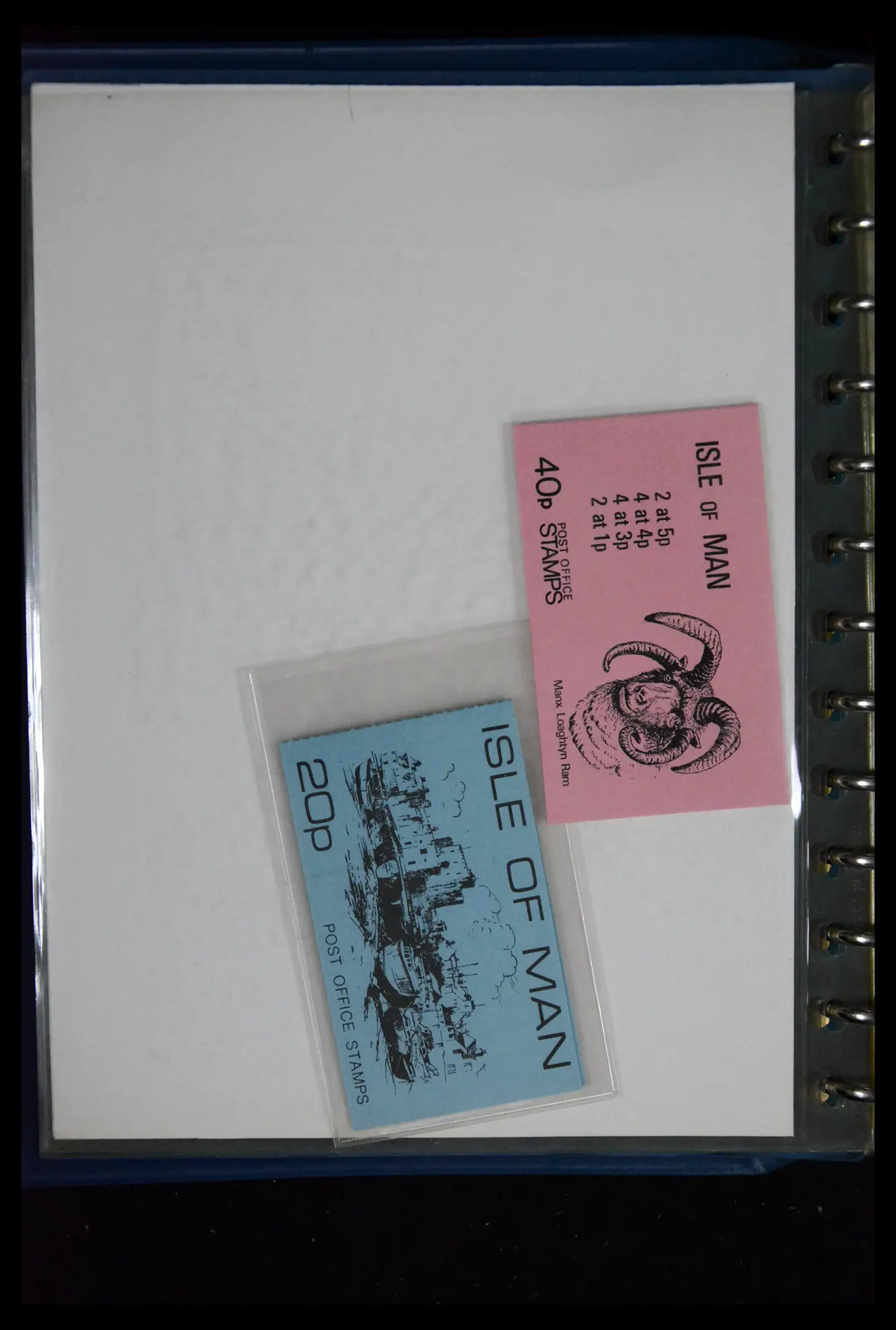 41607 0042 - Postzegelverzameling 41607 Kanaaleilanden postzegelboekjes vanaf 1969.