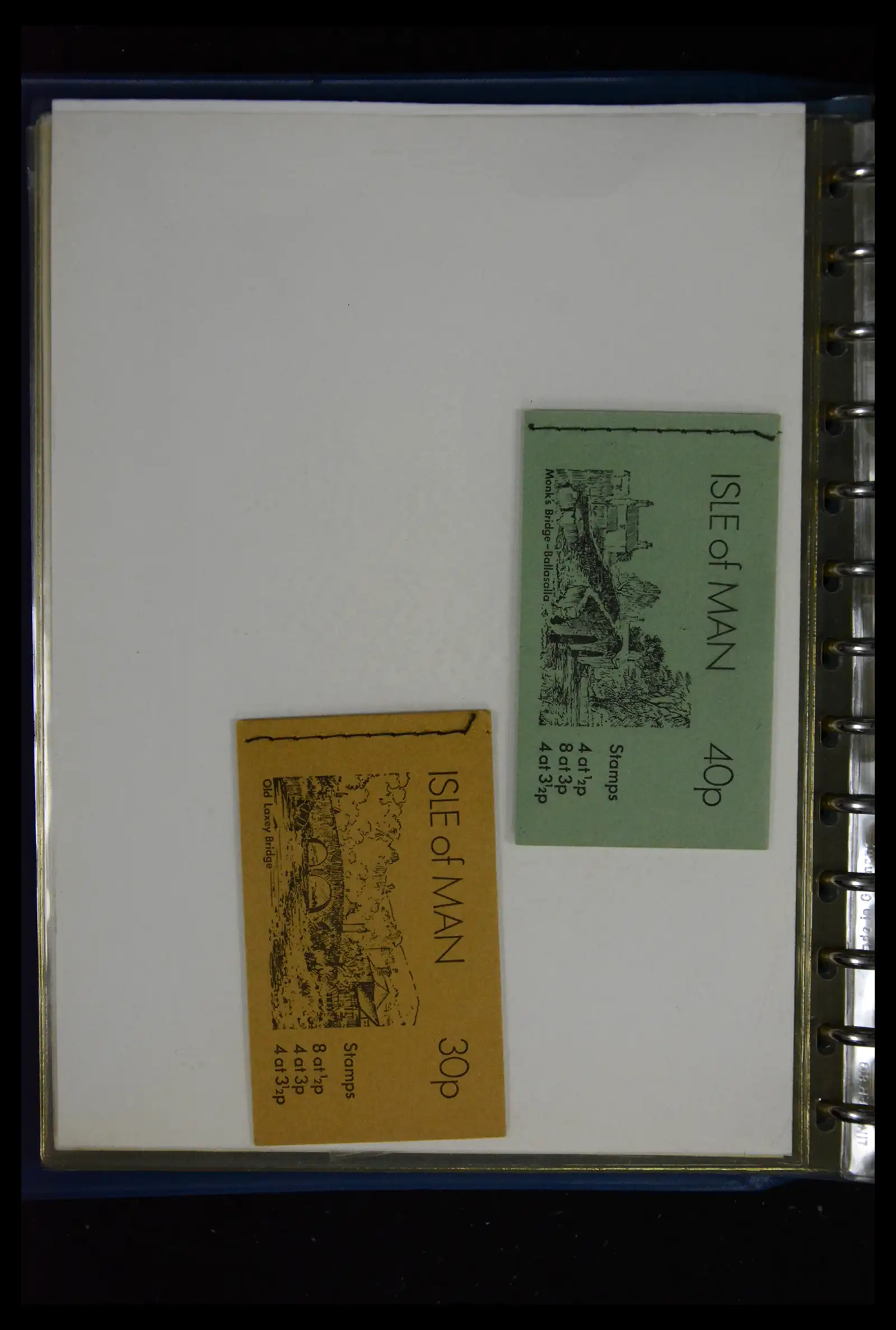 41607 0044 - Postzegelverzameling 41607 Kanaaleilanden postzegelboekjes vanaf 1969.