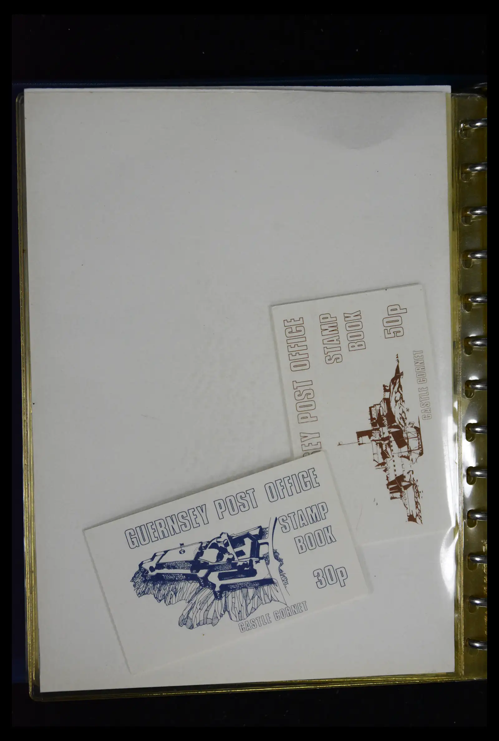 41607 0054 - Postzegelverzameling 41607 Kanaaleilanden postzegelboekjes vanaf 1969.