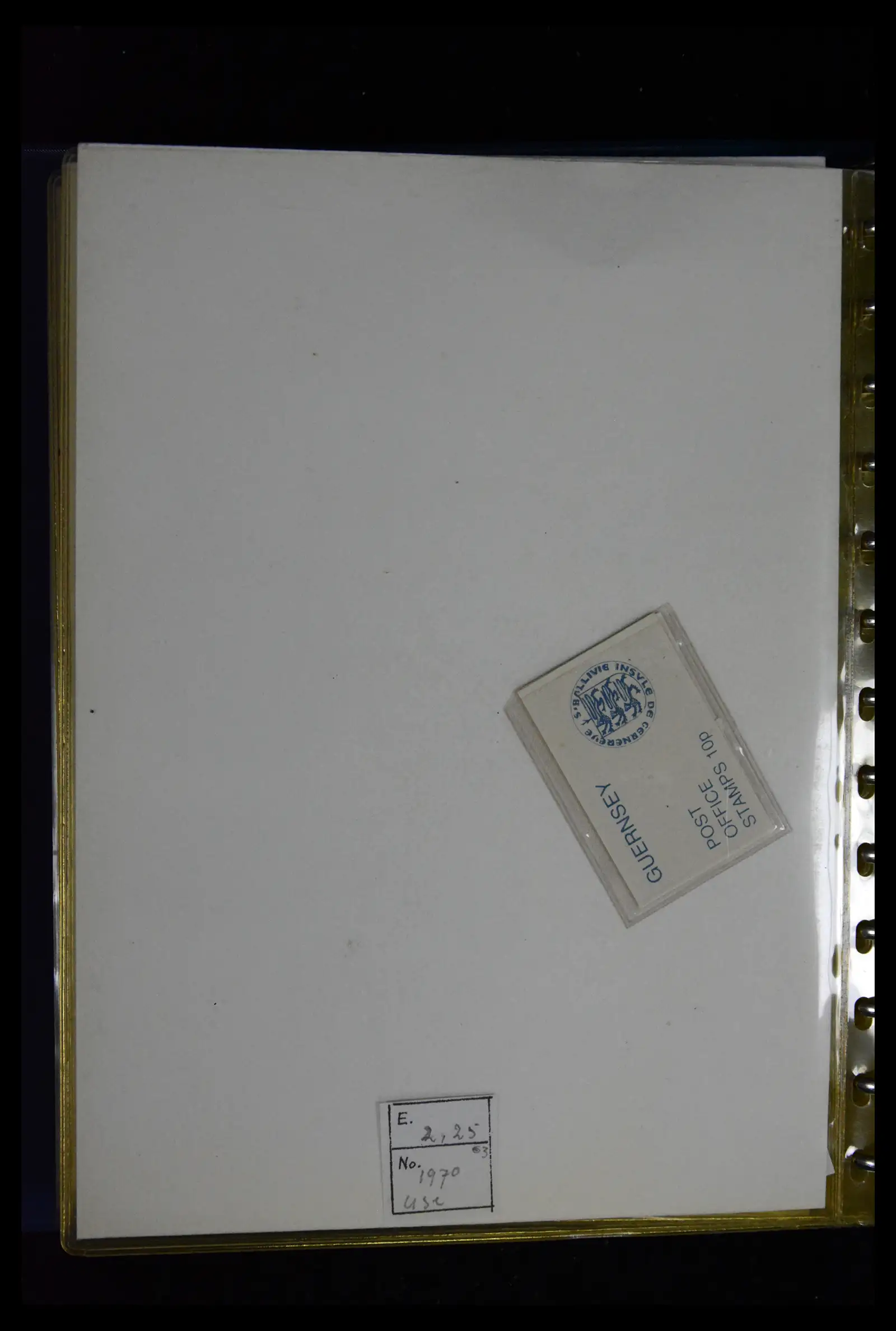 41607 0056 - Postzegelverzameling 41607 Kanaaleilanden postzegelboekjes vanaf 1969.