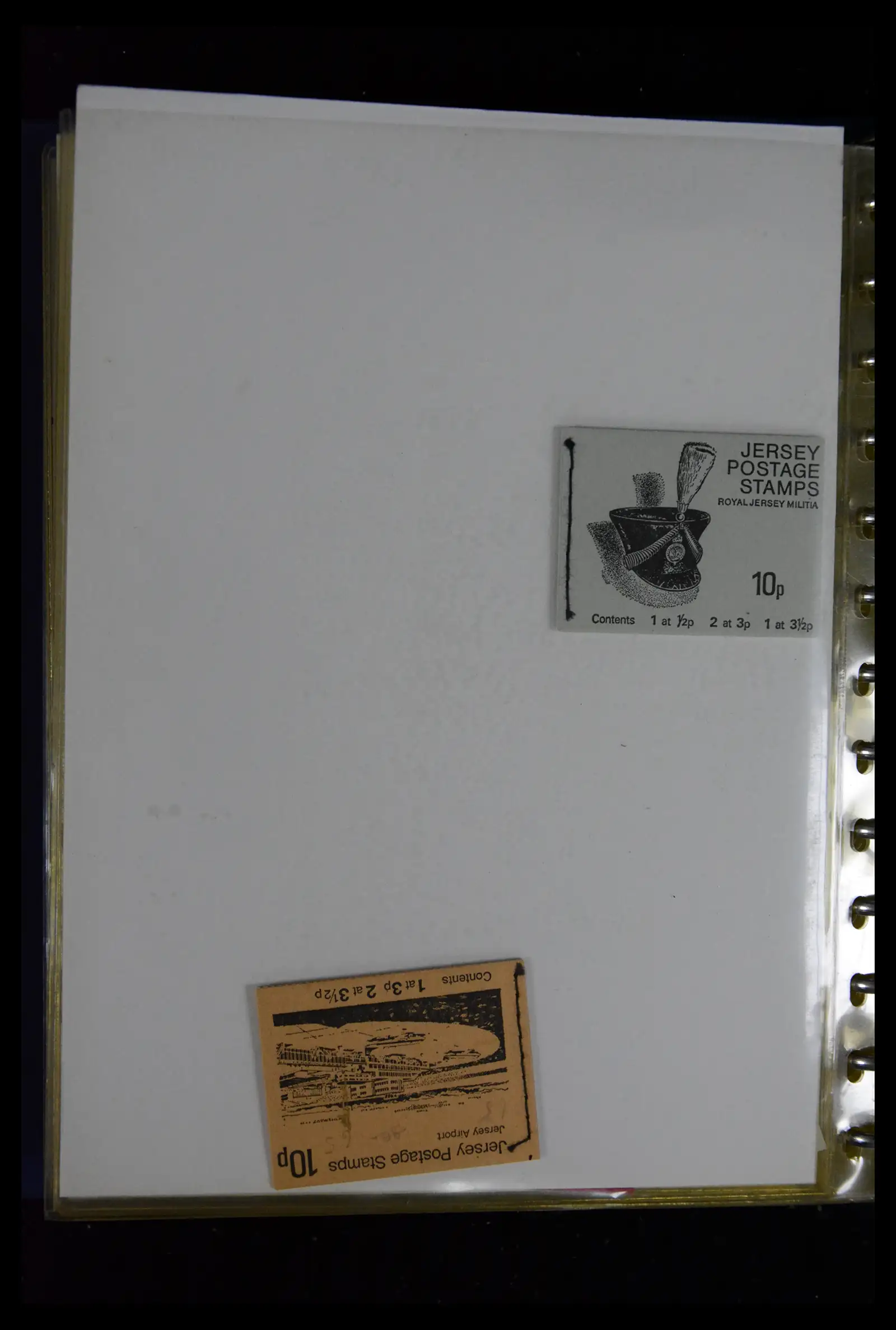 41607 0058 - Postzegelverzameling 41607 Kanaaleilanden postzegelboekjes vanaf 1969.