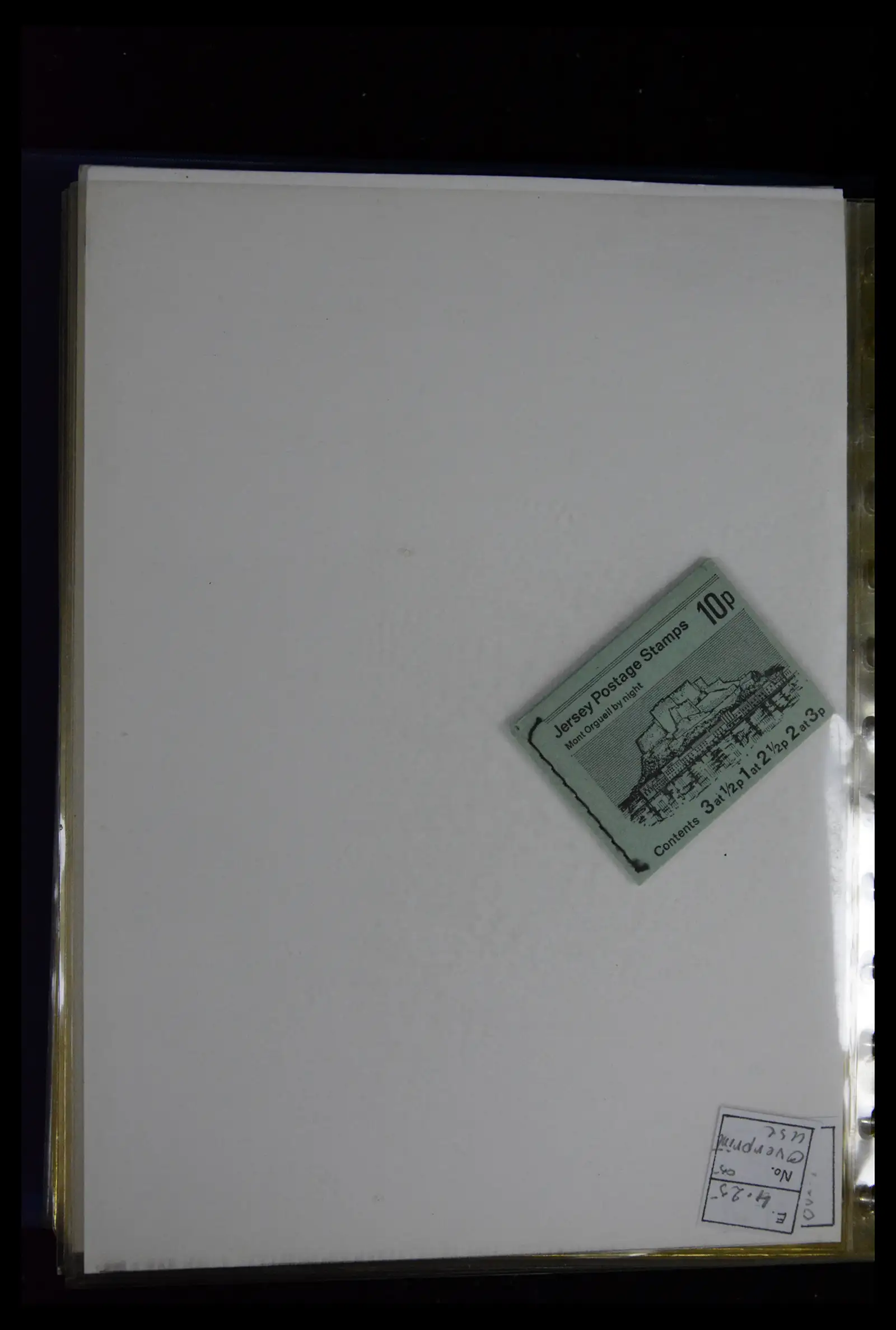 41607 0060 - Postzegelverzameling 41607 Kanaaleilanden postzegelboekjes vanaf 1969.