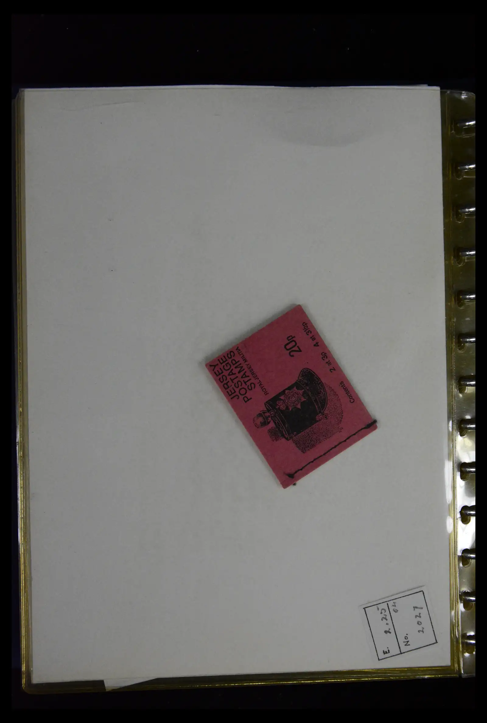 41607 0062 - Postzegelverzameling 41607 Kanaaleilanden postzegelboekjes vanaf 1969.