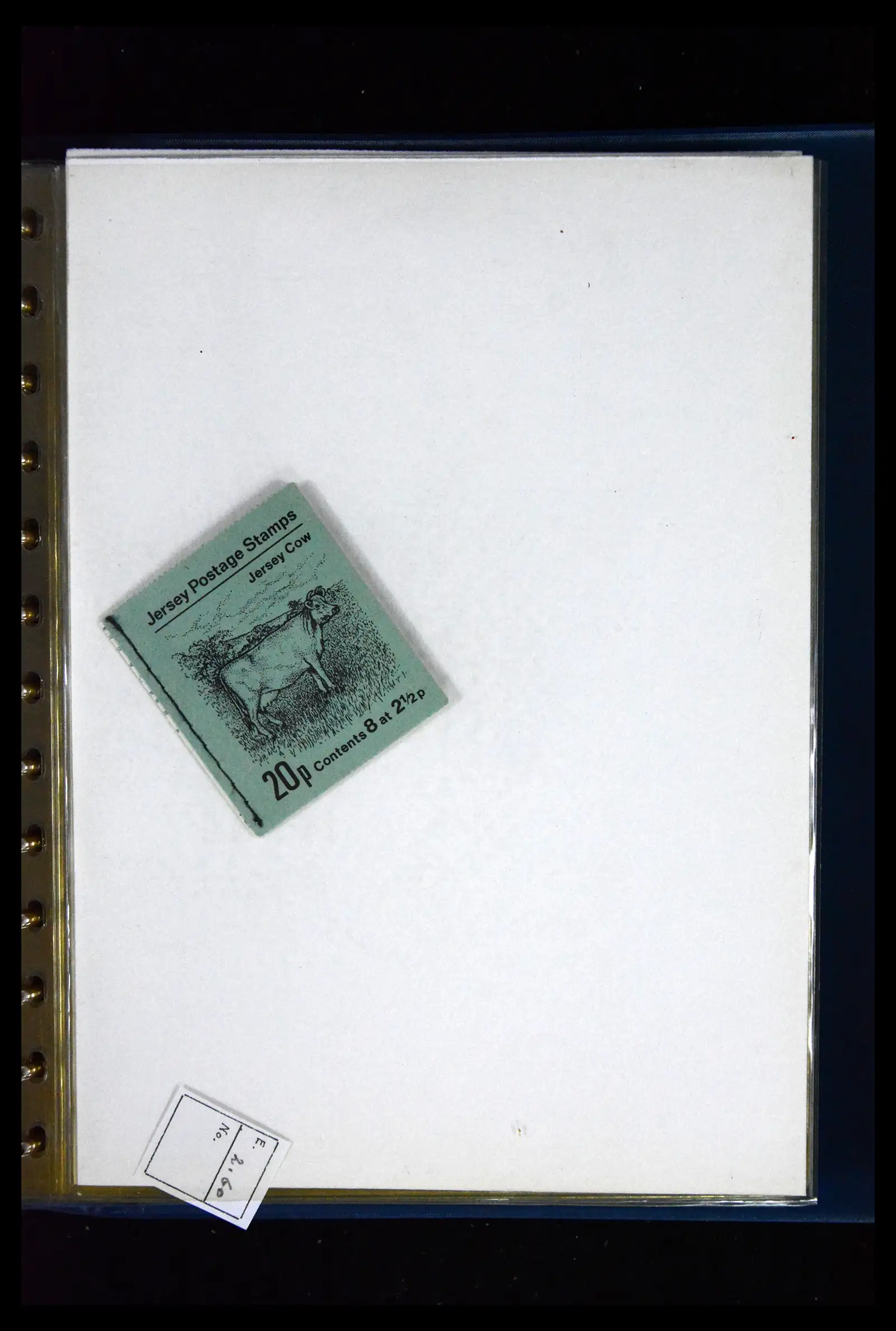 41607 0063 - Postzegelverzameling 41607 Kanaaleilanden postzegelboekjes vanaf 1969.