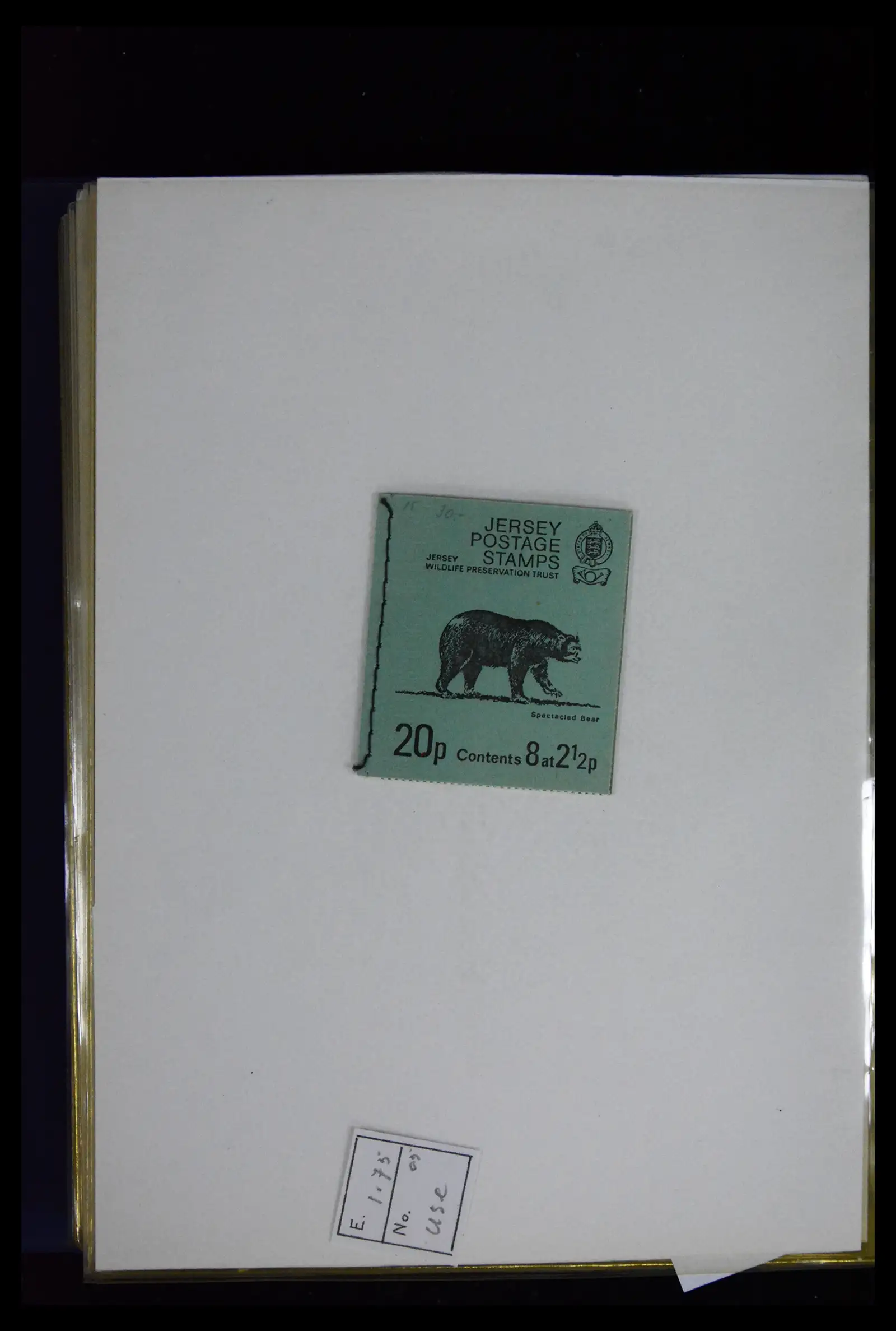 41607 0064 - Postzegelverzameling 41607 Kanaaleilanden postzegelboekjes vanaf 1969.