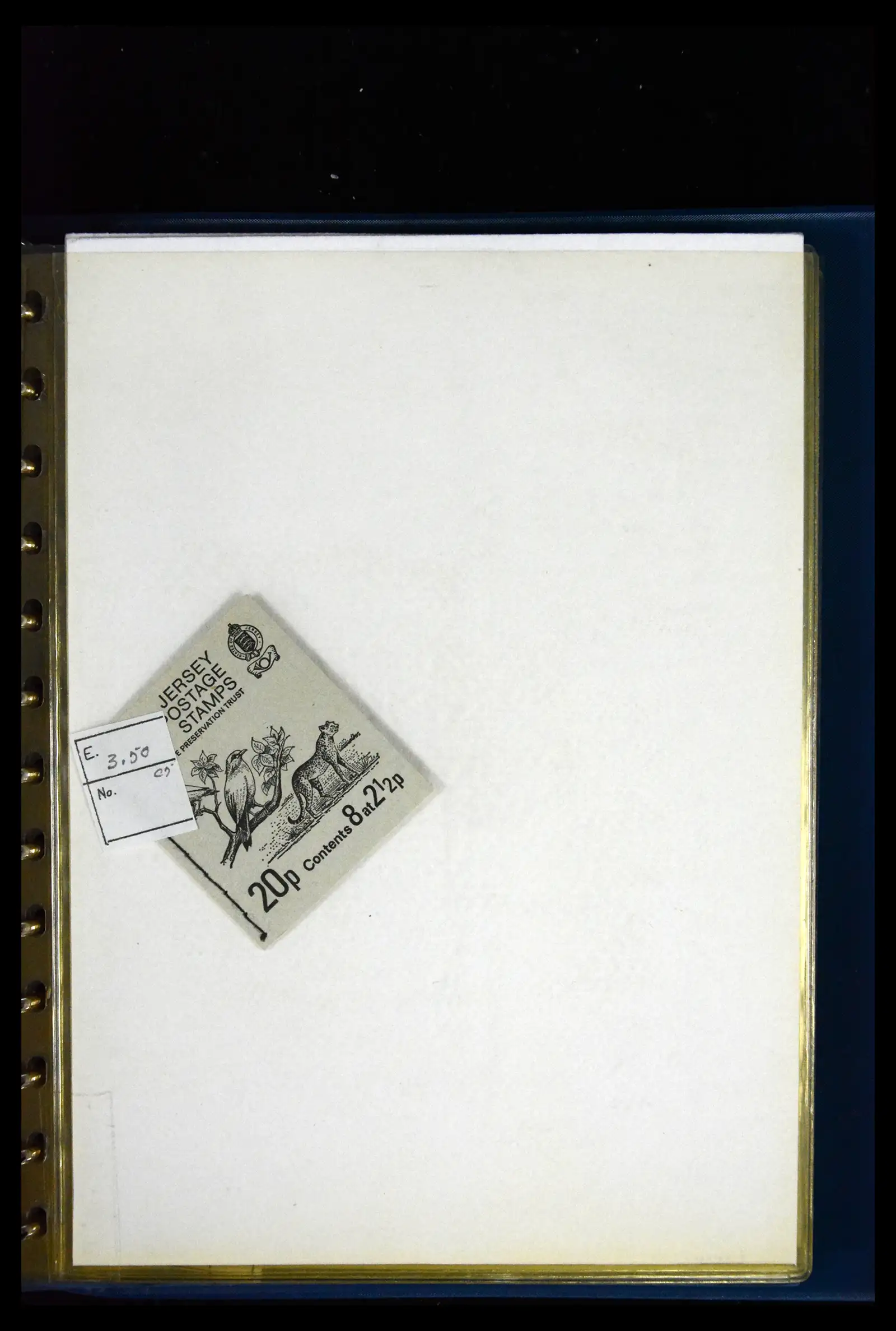 41607 0065 - Postzegelverzameling 41607 Kanaaleilanden postzegelboekjes vanaf 1969.