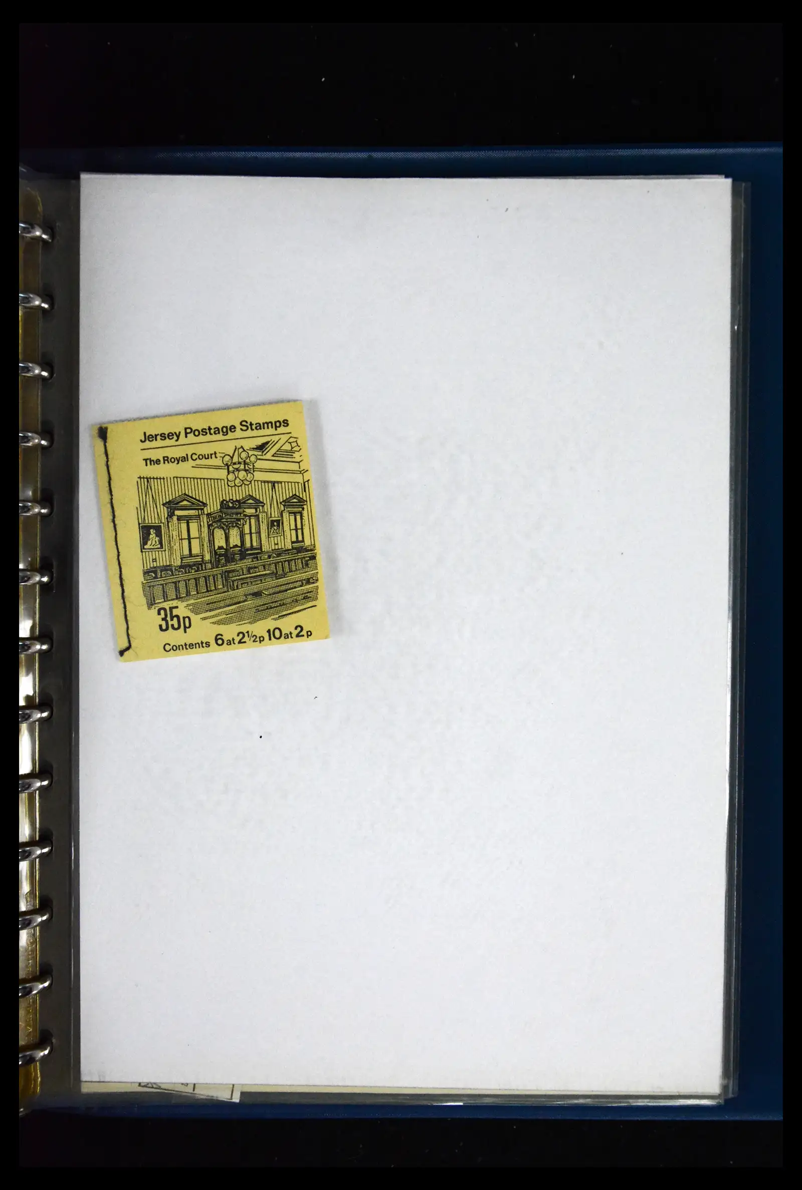 41607 0069 - Postzegelverzameling 41607 Kanaaleilanden postzegelboekjes vanaf 1969.