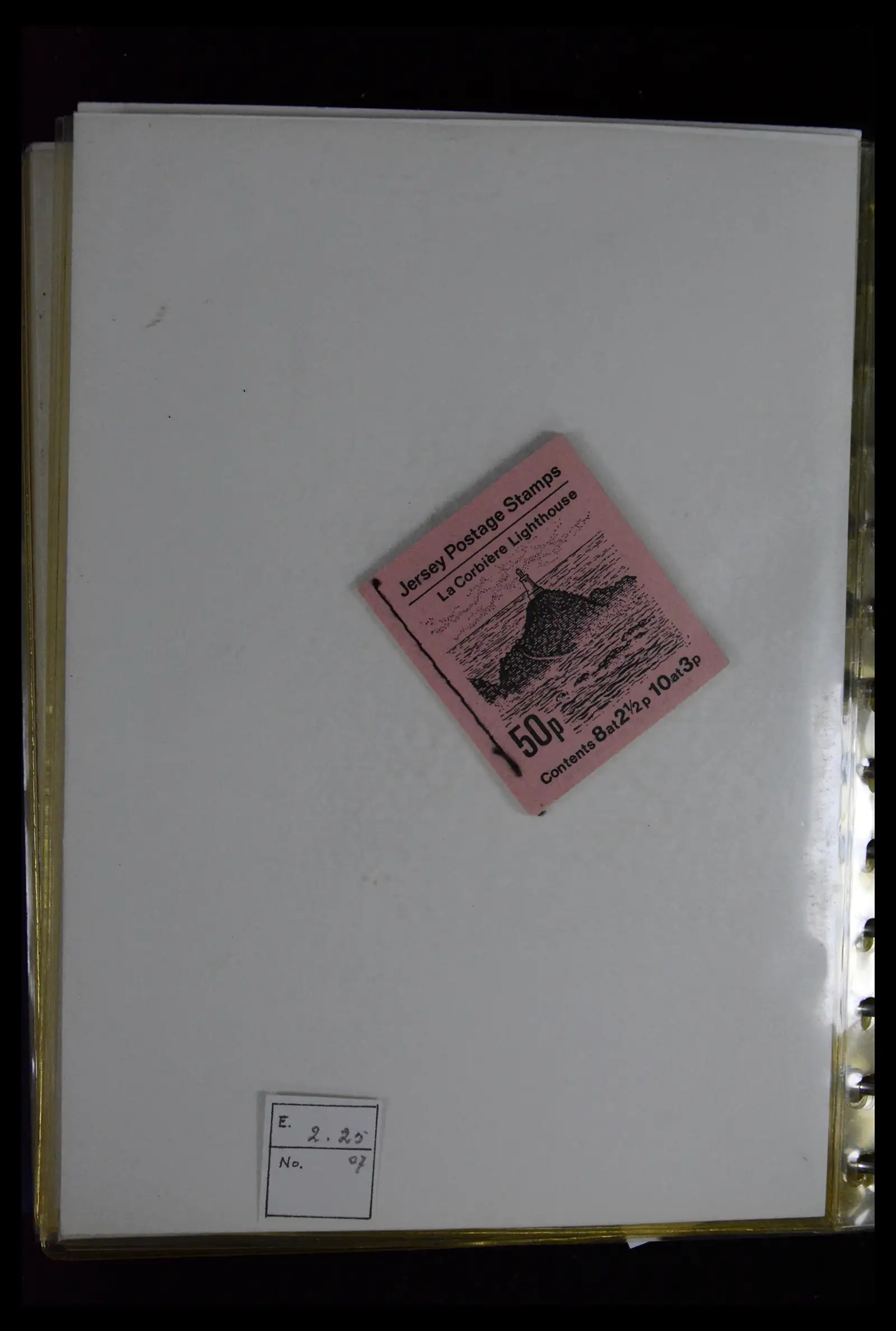 41607 0070 - Postzegelverzameling 41607 Kanaaleilanden postzegelboekjes vanaf 1969.