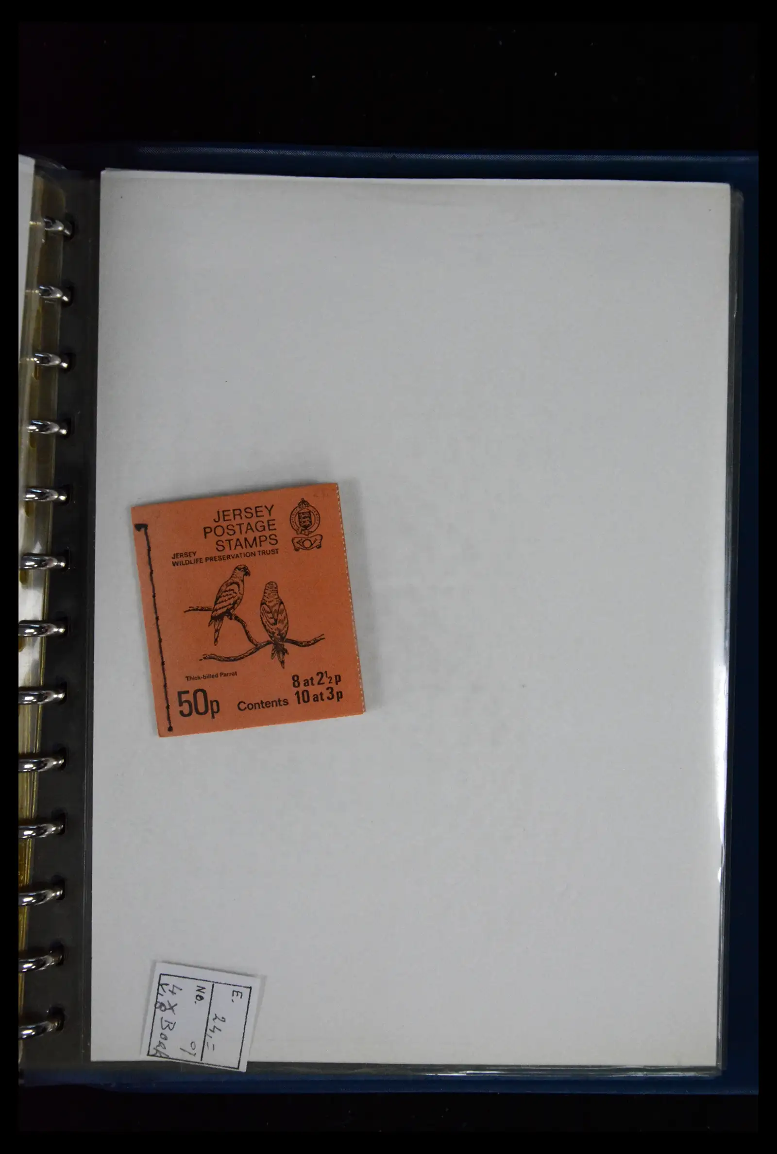 41607 0071 - Postzegelverzameling 41607 Kanaaleilanden postzegelboekjes vanaf 1969.