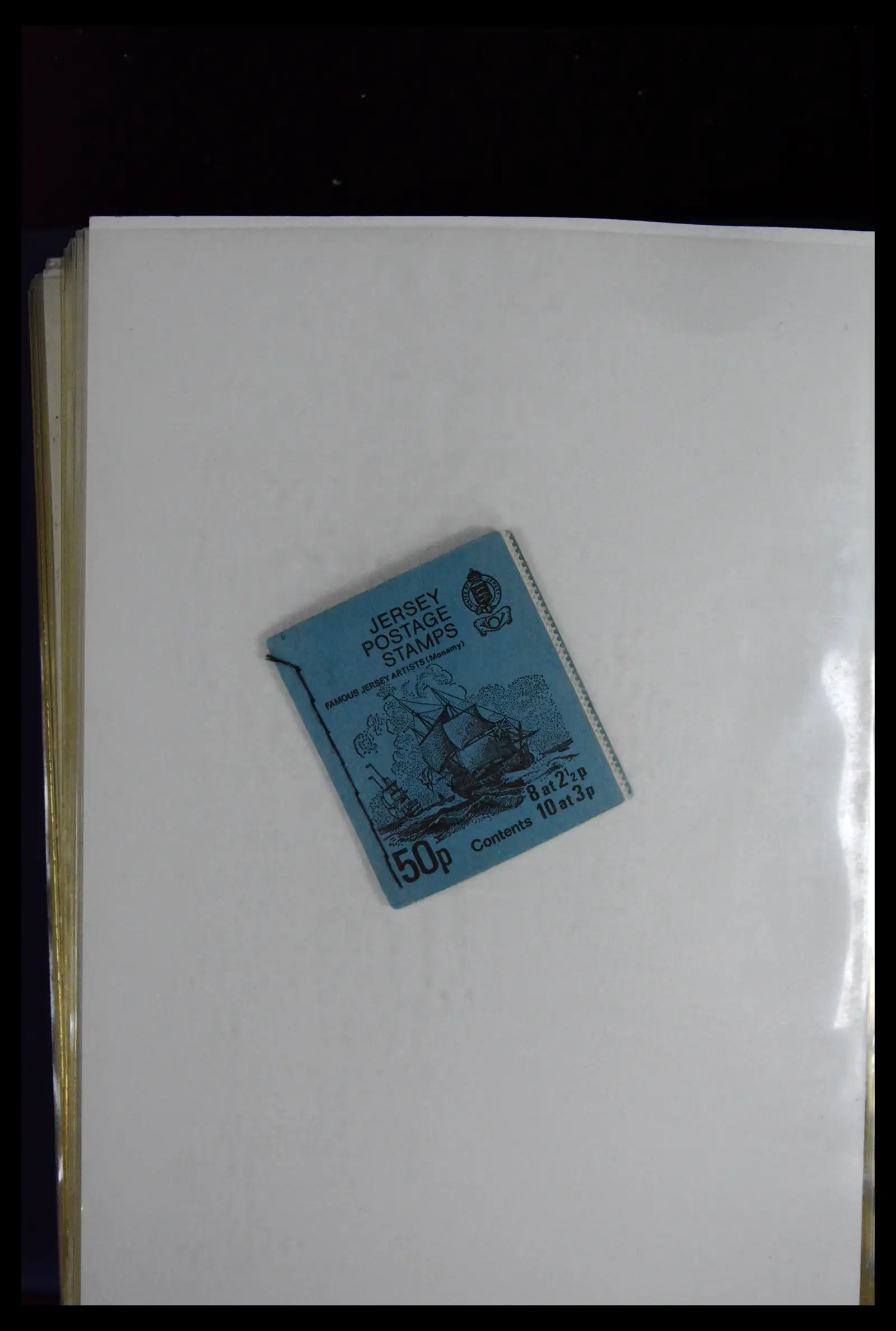 41607 0074 - Postzegelverzameling 41607 Kanaaleilanden postzegelboekjes vanaf 1969.