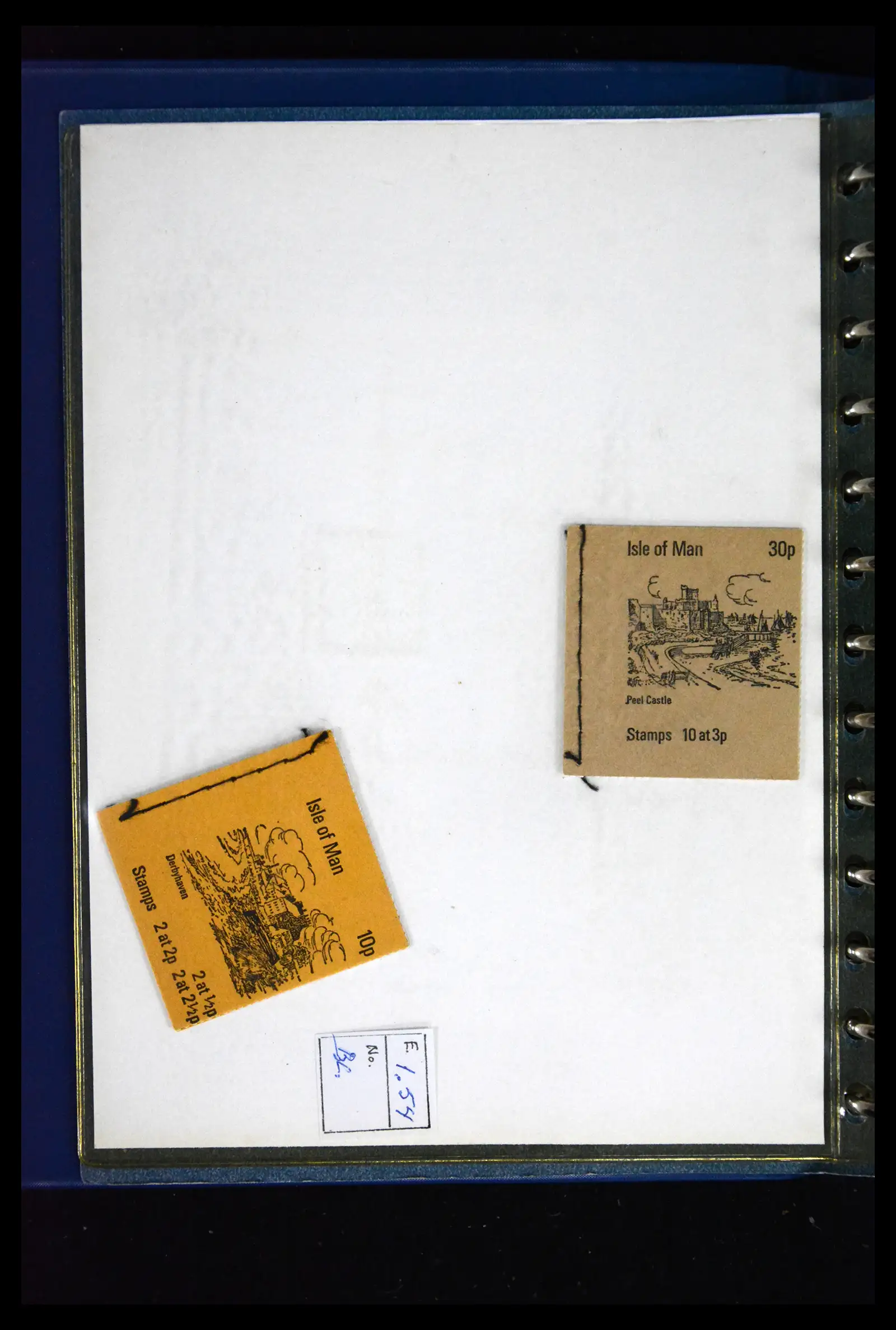 41607 0078 - Postzegelverzameling 41607 Kanaaleilanden postzegelboekjes vanaf 1969.