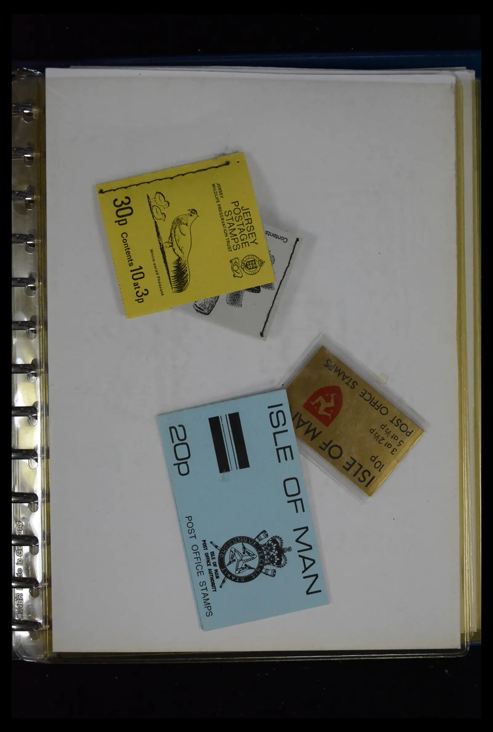 41607 0079 - Postzegelverzameling 41607 Kanaaleilanden postzegelboekjes vanaf 1969.