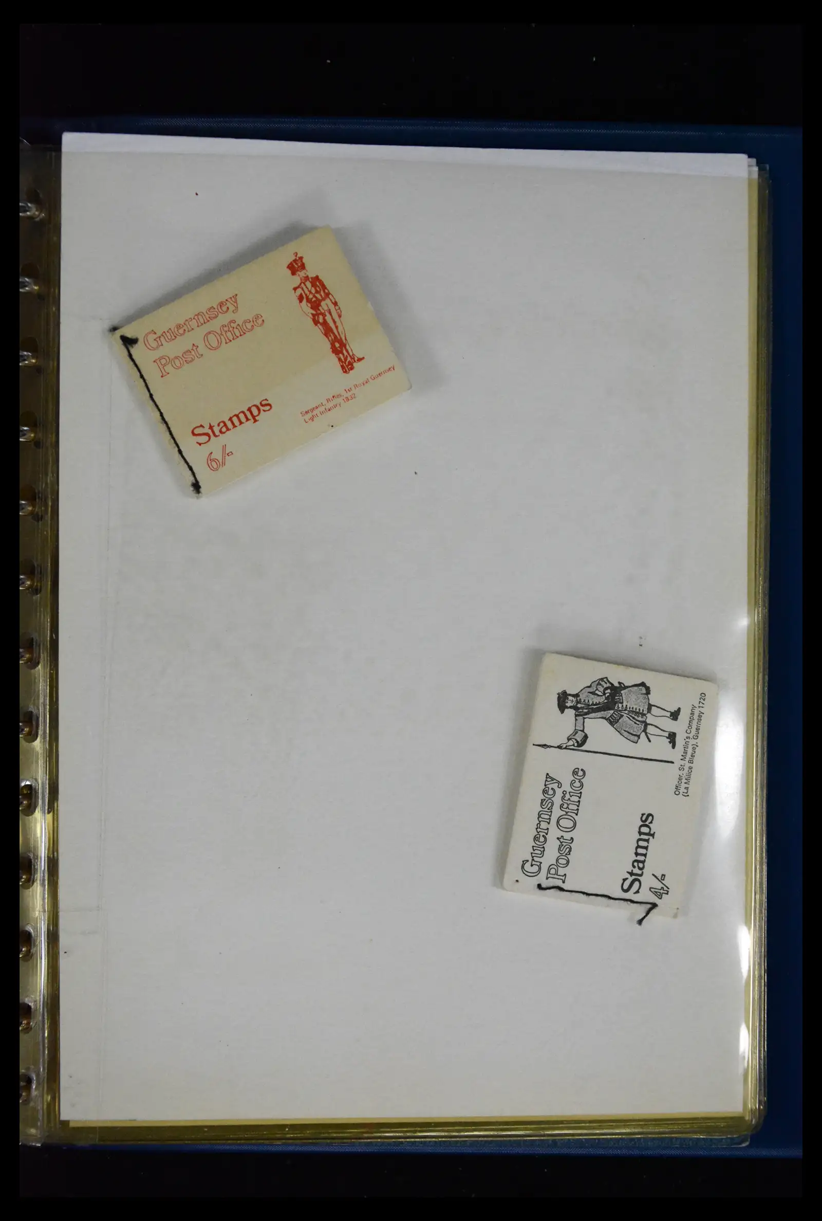 41607 0089 - Postzegelverzameling 41607 Kanaaleilanden postzegelboekjes vanaf 1969.