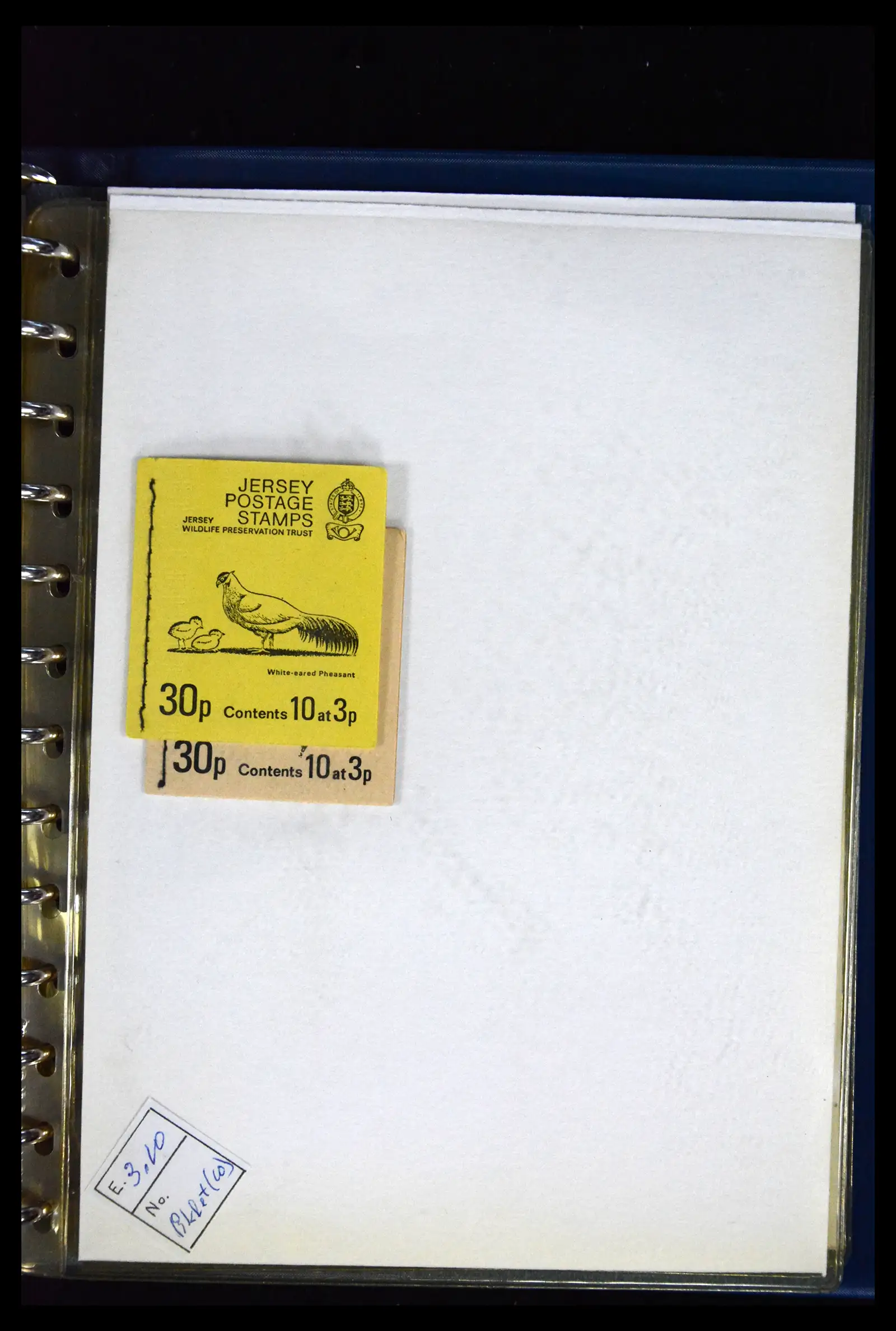 41607 0091 - Postzegelverzameling 41607 Kanaaleilanden postzegelboekjes vanaf 1969.