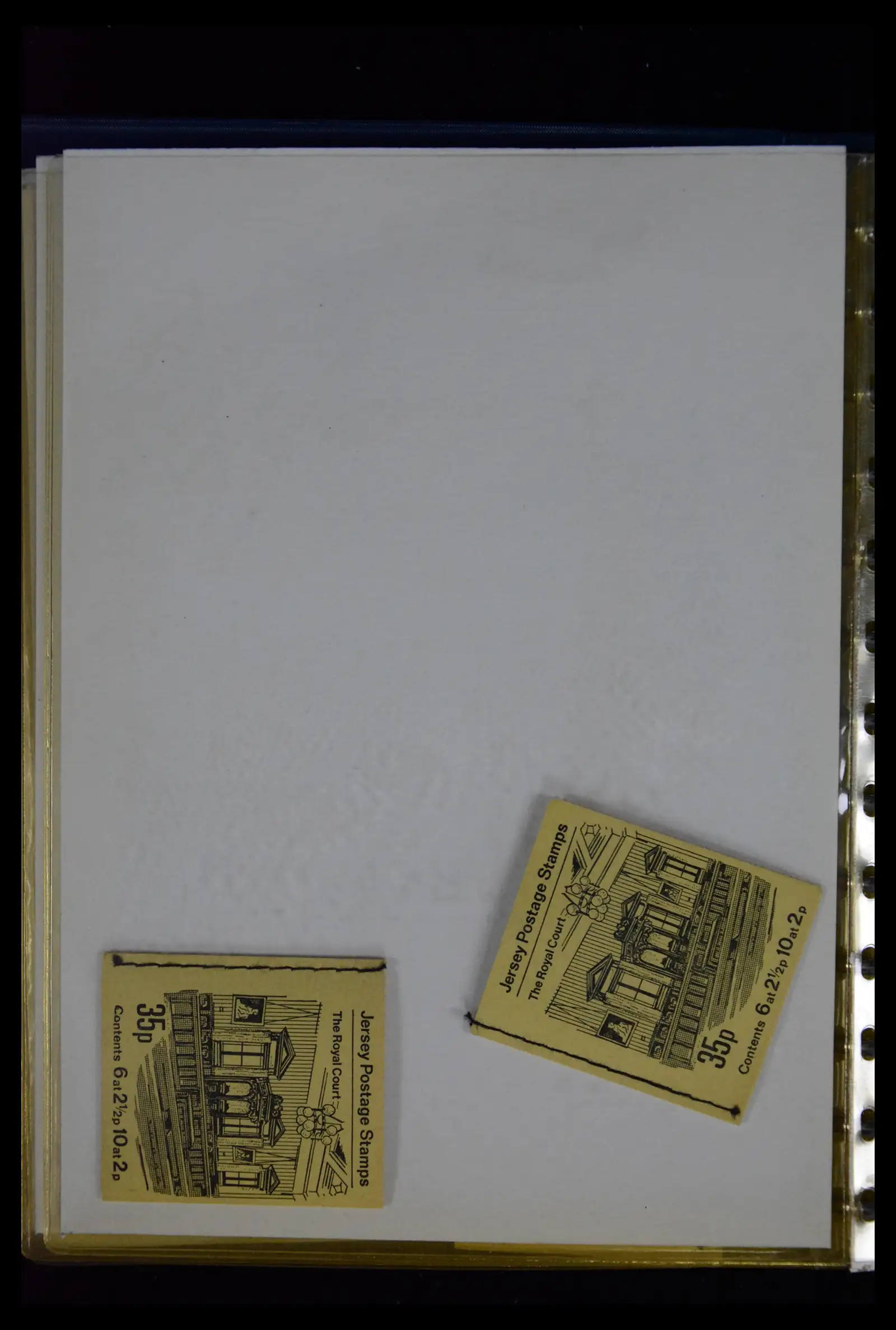 41607 0092 - Postzegelverzameling 41607 Kanaaleilanden postzegelboekjes vanaf 1969.