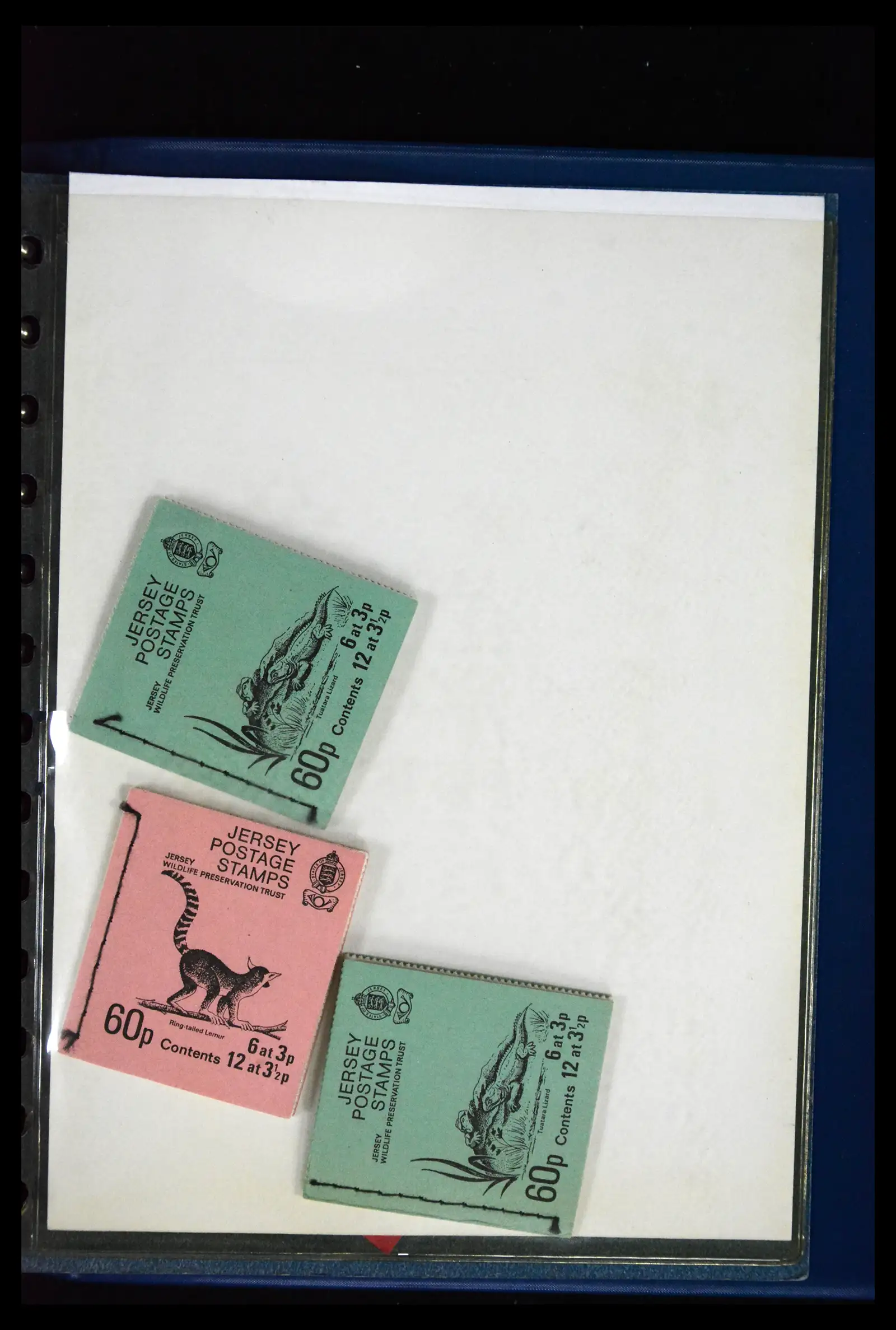 41607 0095 - Postzegelverzameling 41607 Kanaaleilanden postzegelboekjes vanaf 1969.