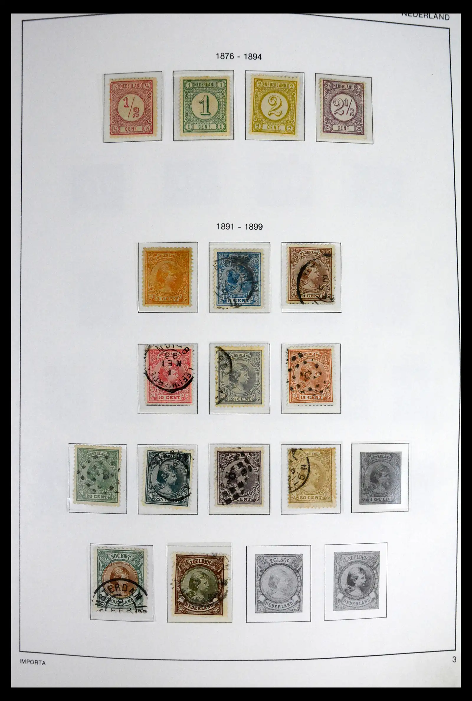 41609 0003 - Stamp collection 41609 Netherlands 1852-1980.