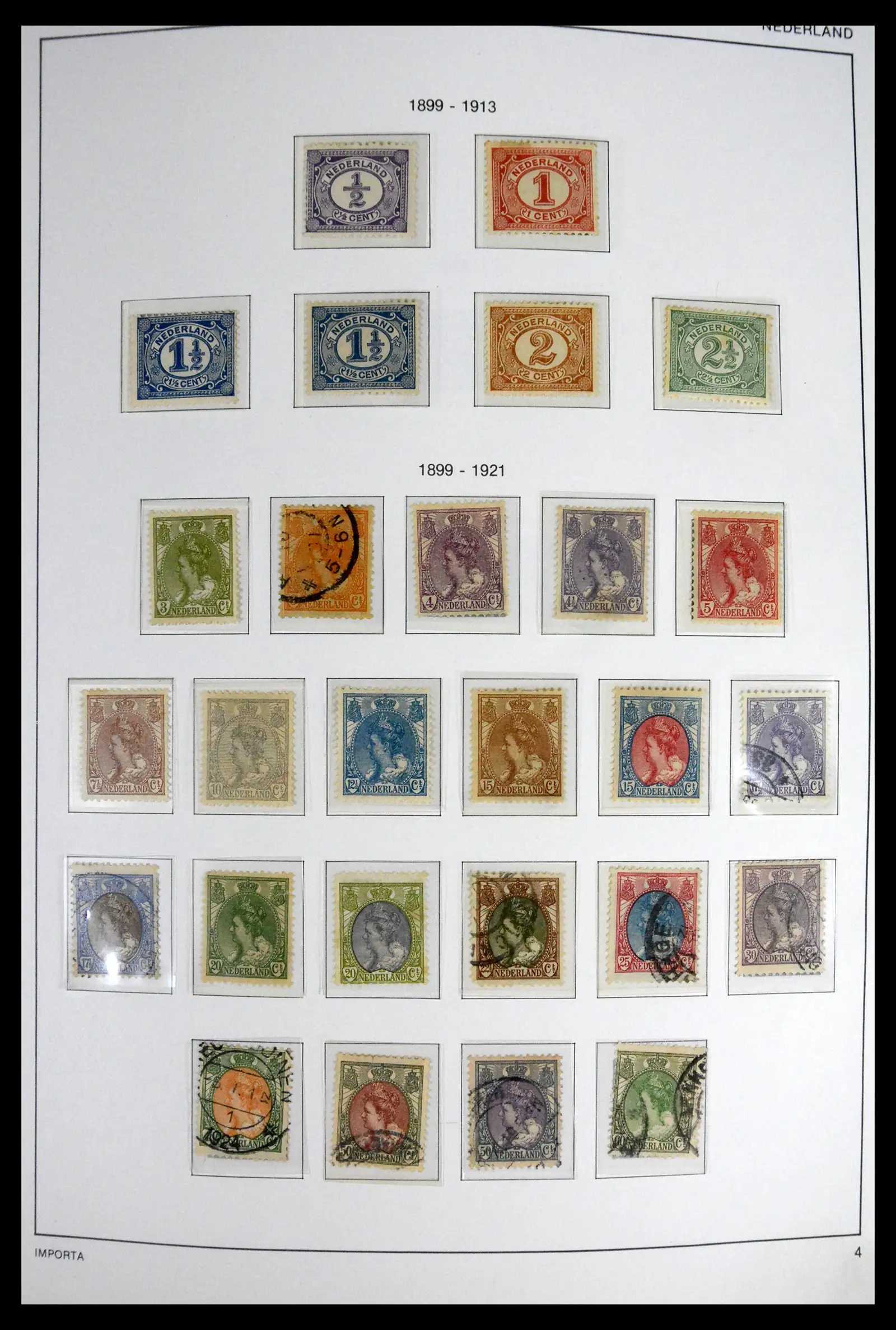 41609 0004 - Stamp collection 41609 Netherlands 1852-1980.