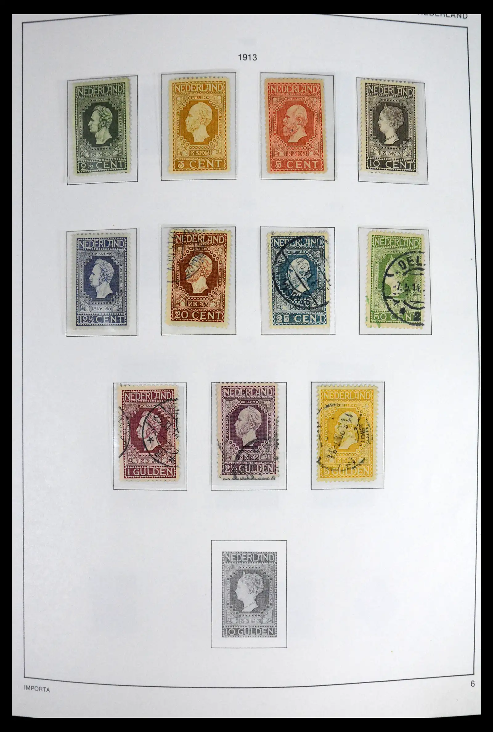 41609 0006 - Stamp collection 41609 Netherlands 1852-1980.