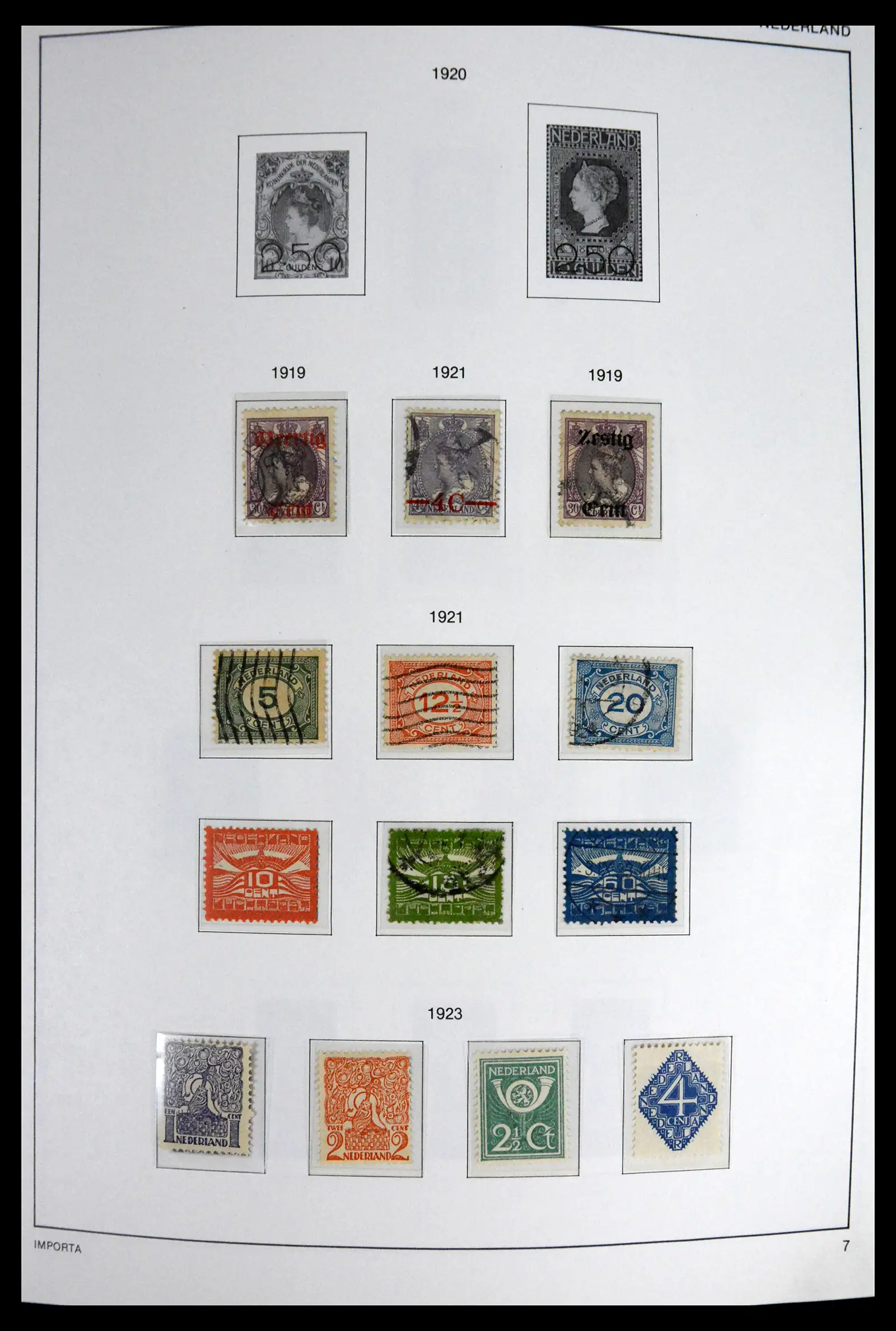 41609 0007 - Stamp collection 41609 Netherlands 1852-1980.
