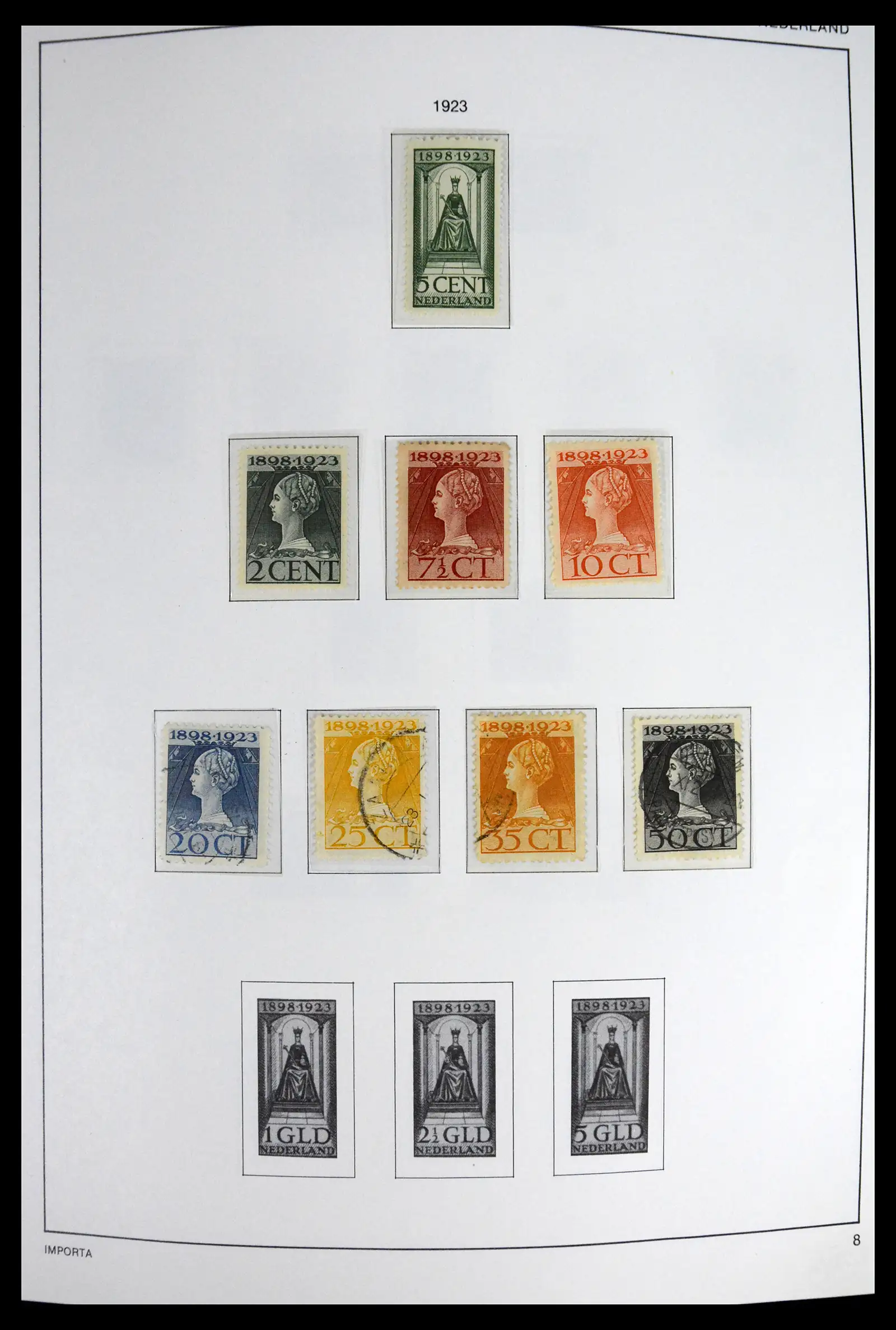 41609 0008 - Stamp collection 41609 Netherlands 1852-1980.