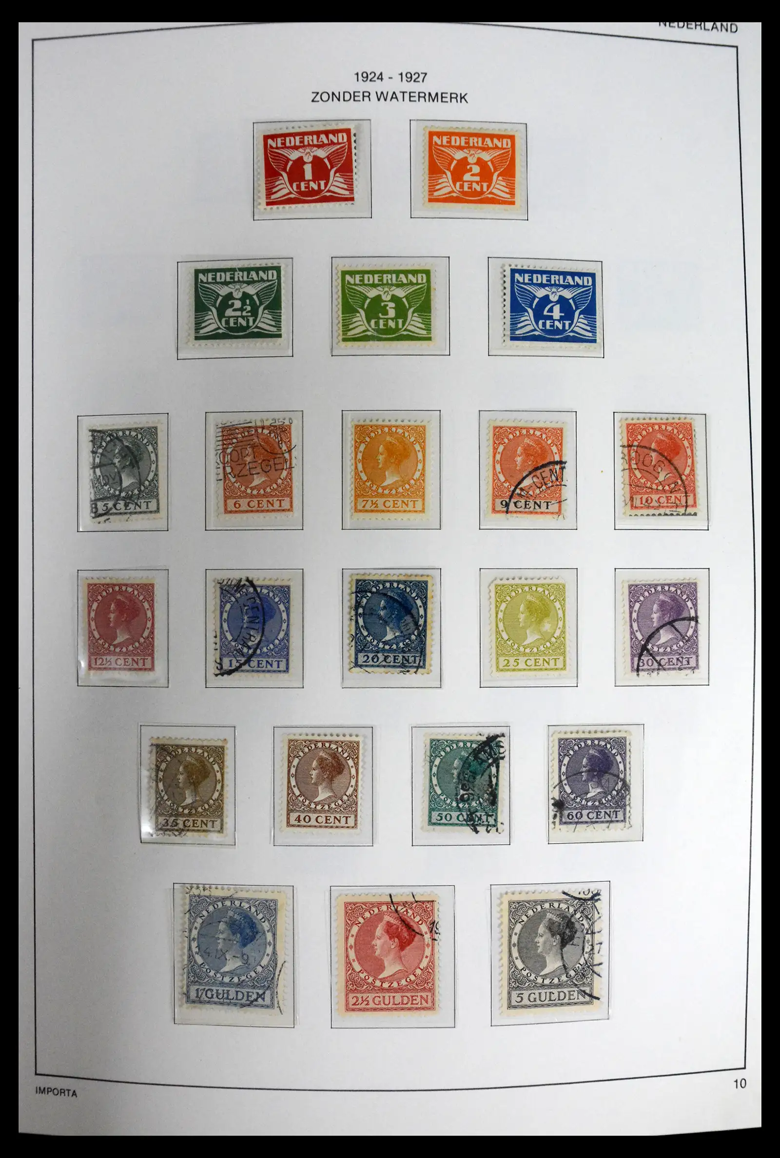 41609 0010 - Stamp collection 41609 Netherlands 1852-1980.