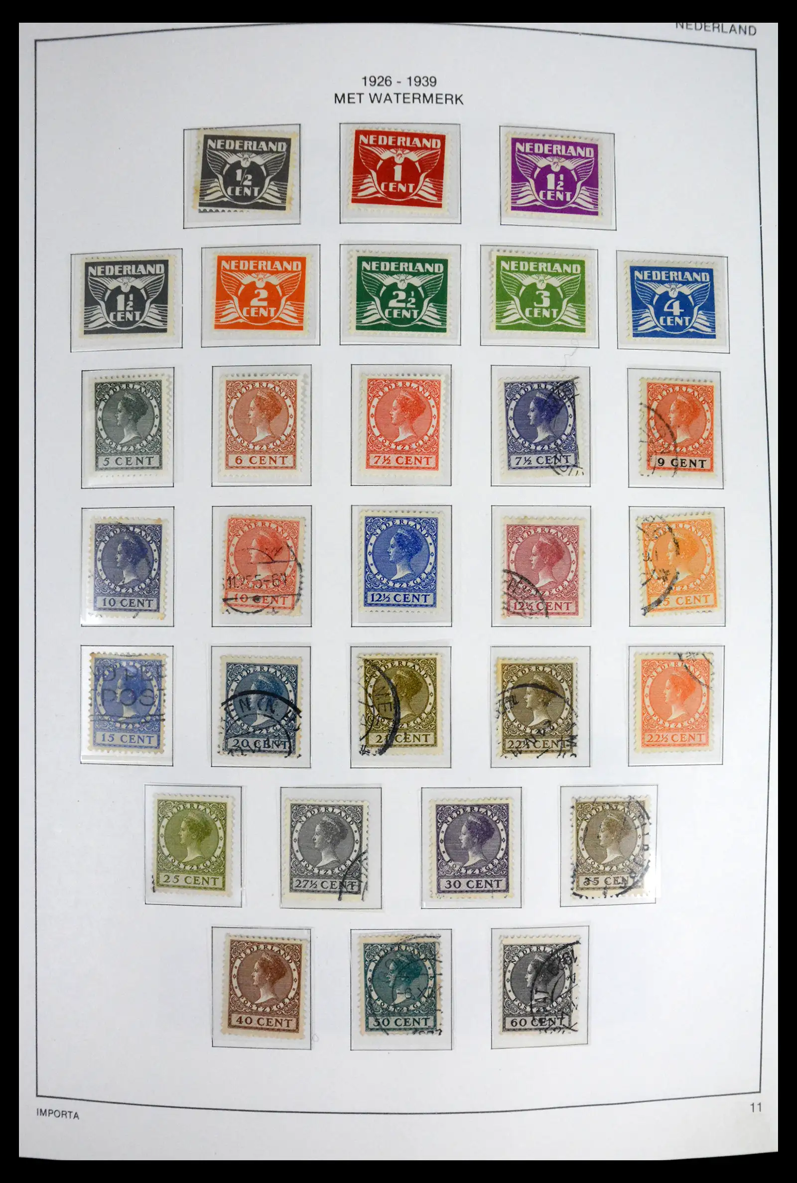 41609 0011 - Stamp collection 41609 Netherlands 1852-1980.