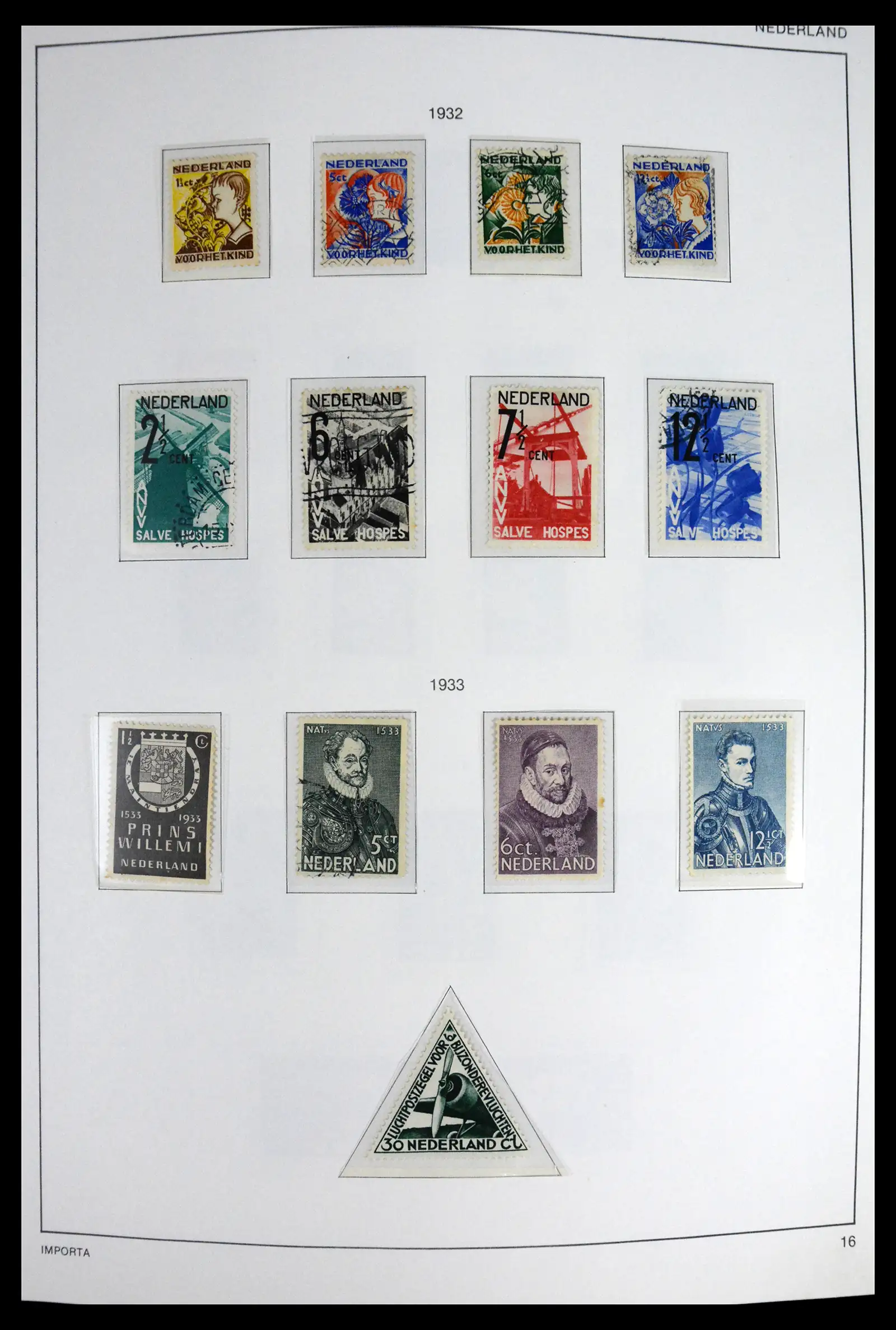 41609 0016 - Stamp collection 41609 Netherlands 1852-1980.